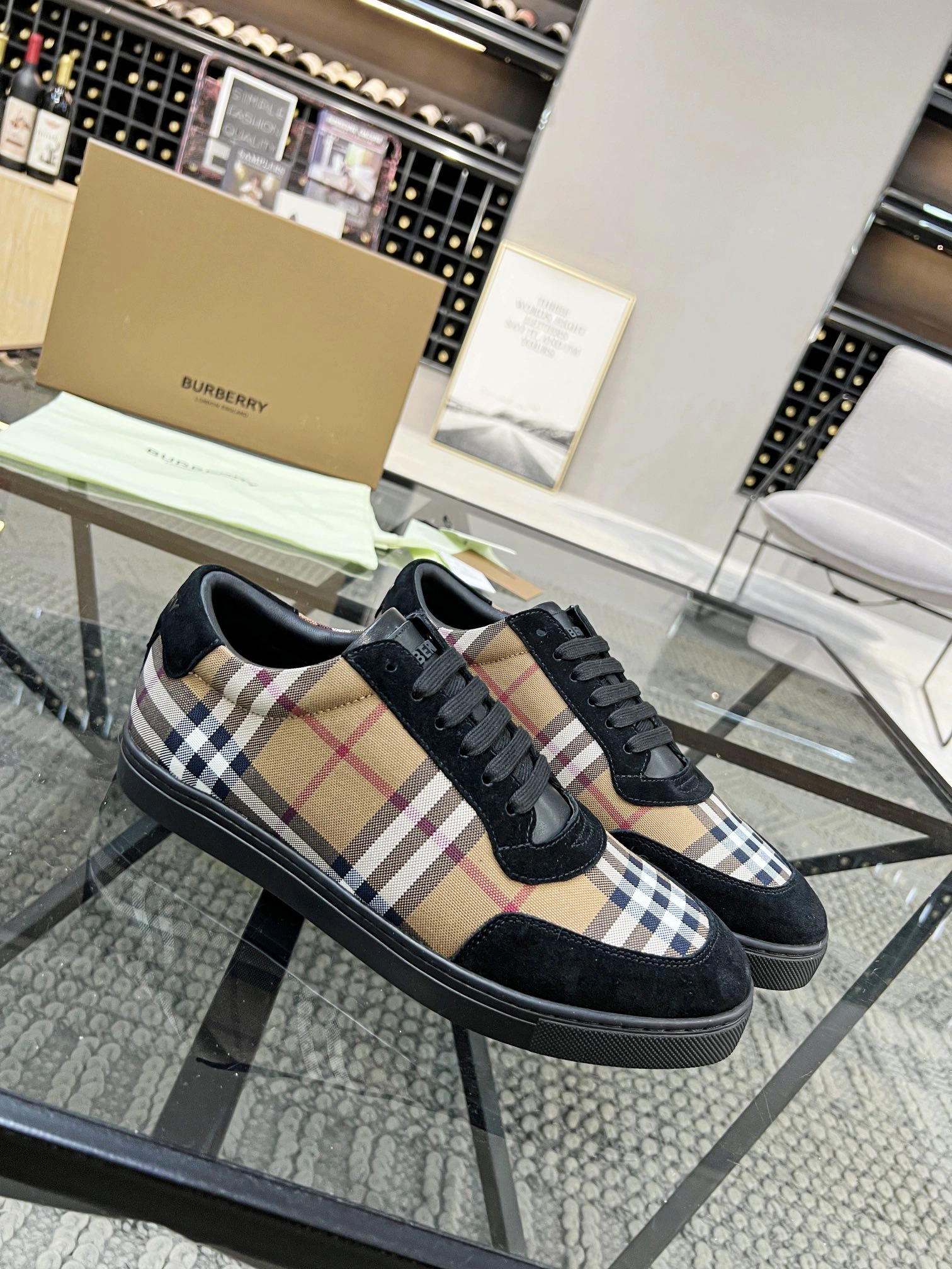 Durable Men B*urberry Top Sneakers CP 20230606- 6276