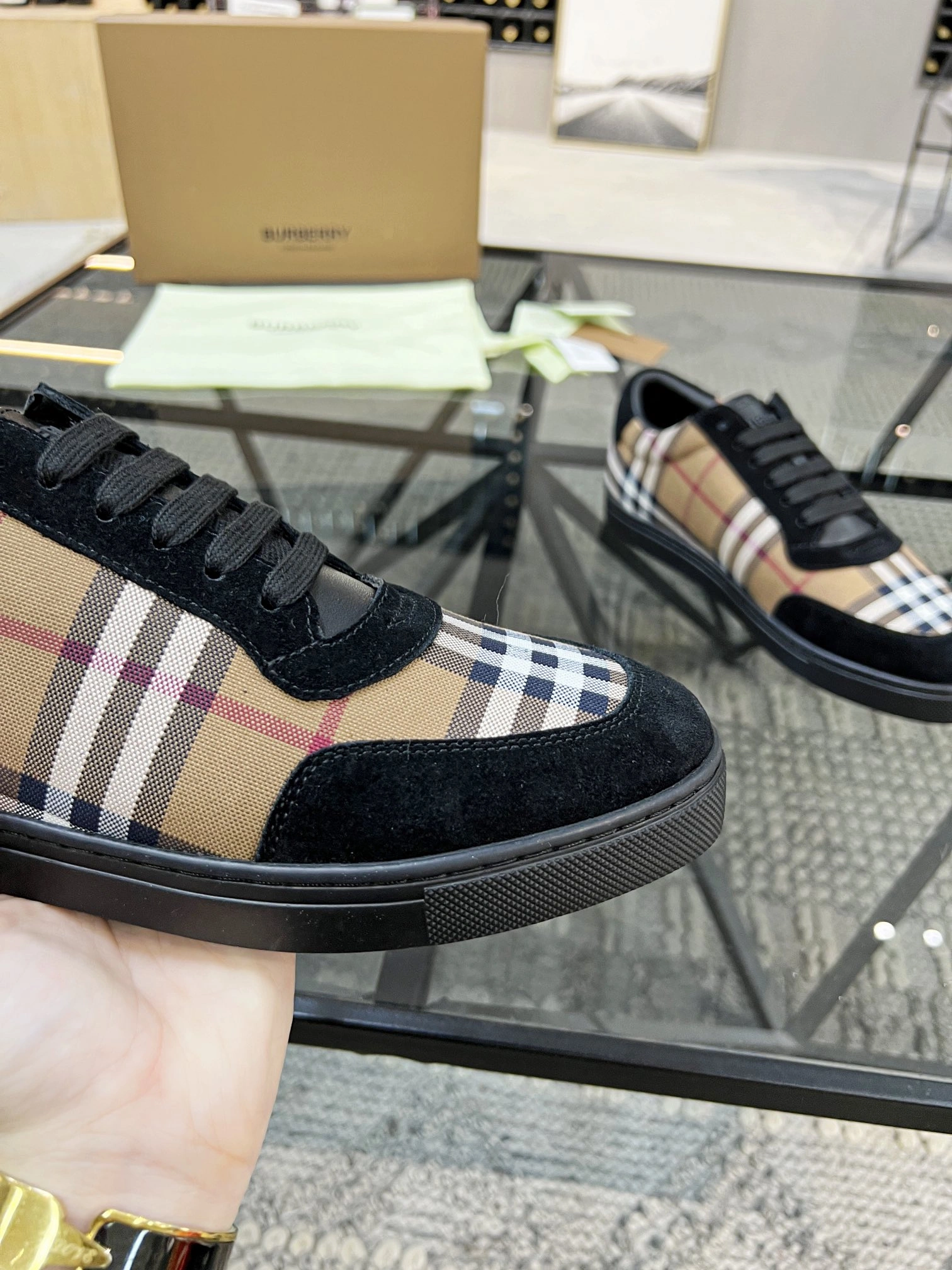 Durable Men B*urberry Top Sneakers CP 20230606- 6276