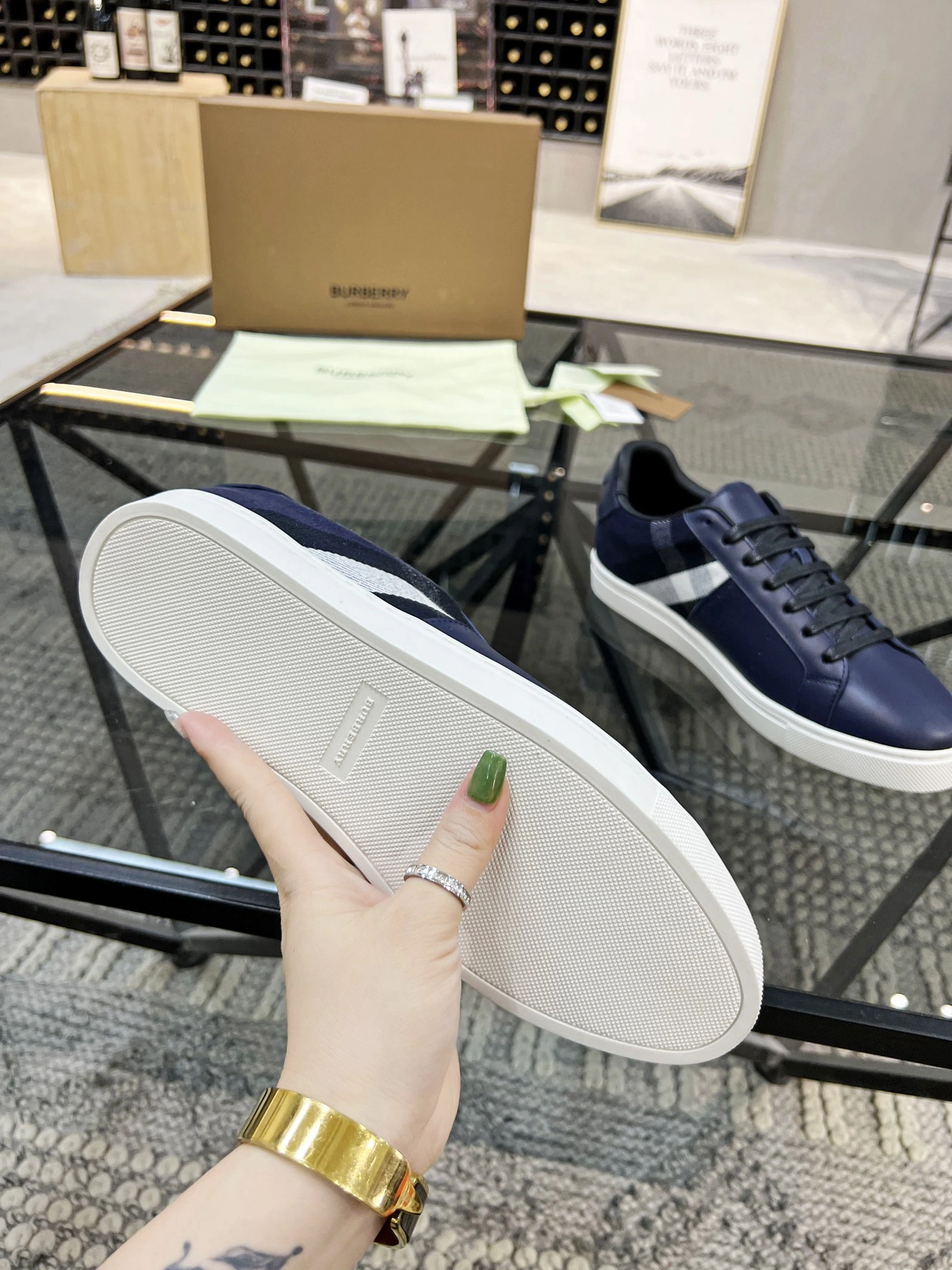 Men B*urberry Top Sneakers CP 20230606- WellDesigned 6275