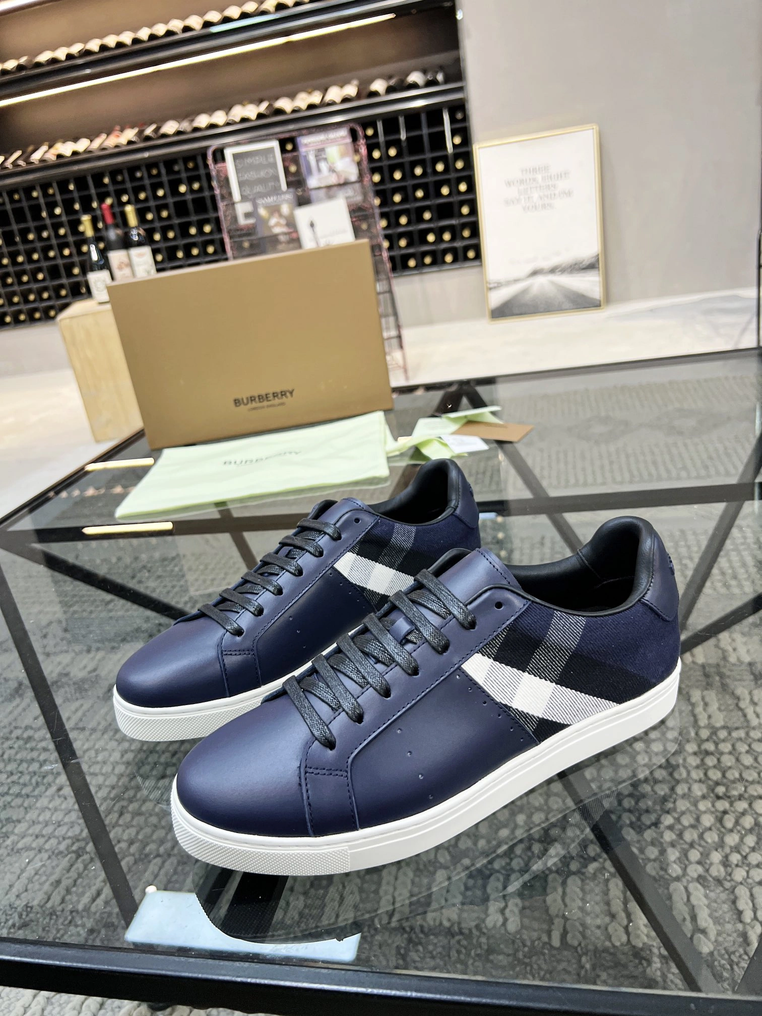 Men B*urberry Top Sneakers CP 20230606- WellDesigned 6275