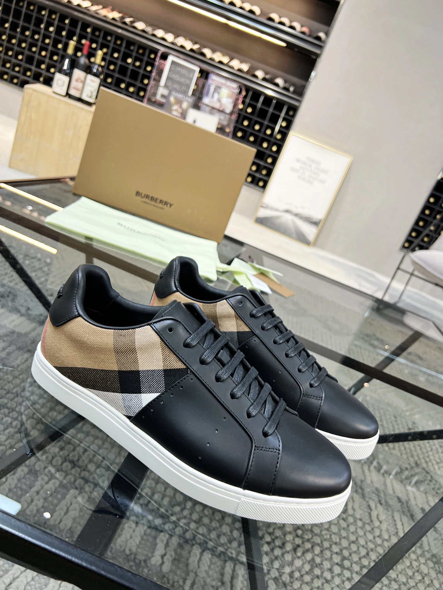 Men B*urberry Top Sneakers CP 20230606- ComfortFit 6274