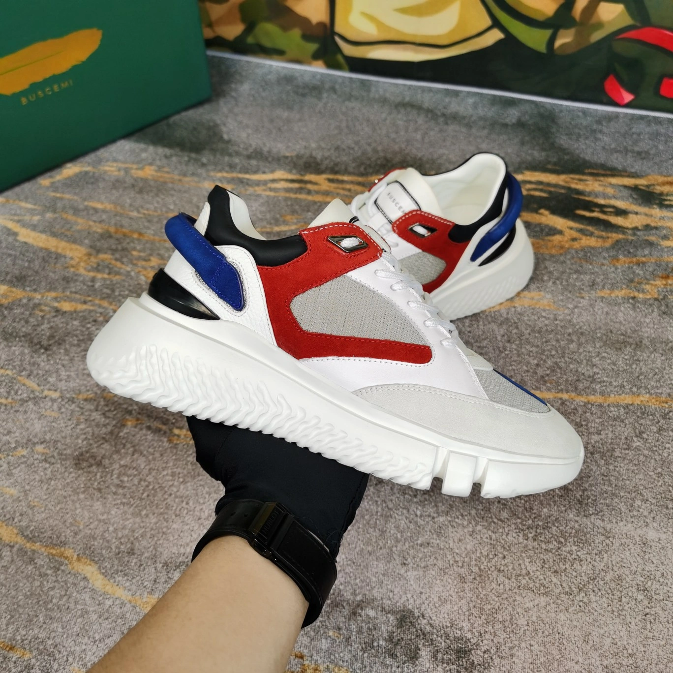 TravelReady Men B*uscemi Sneaker 7471