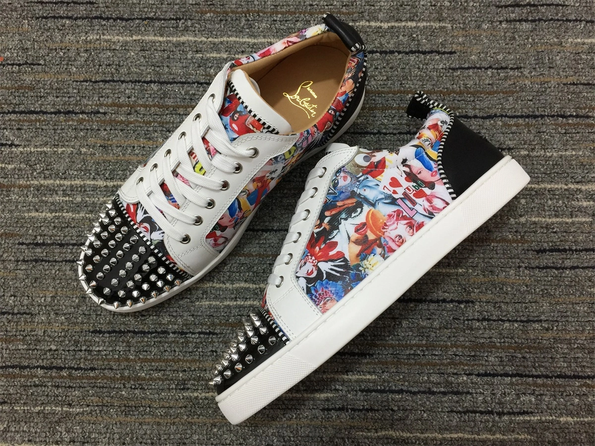 SoftTouch Men C*hristian L*ouboutin Low Top Sneaker 5108