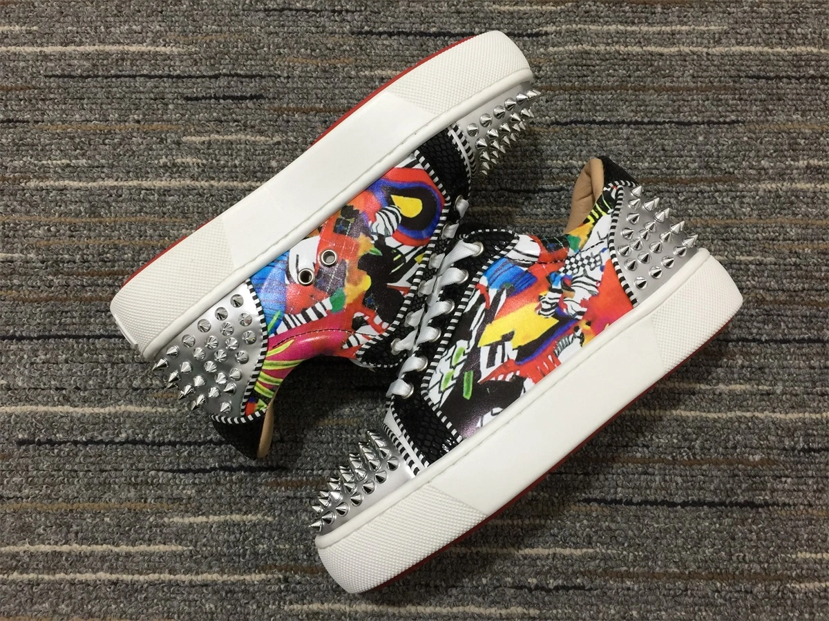 Men C*hristian L*ouboutin Low Top Sneaker FreshLook 5166