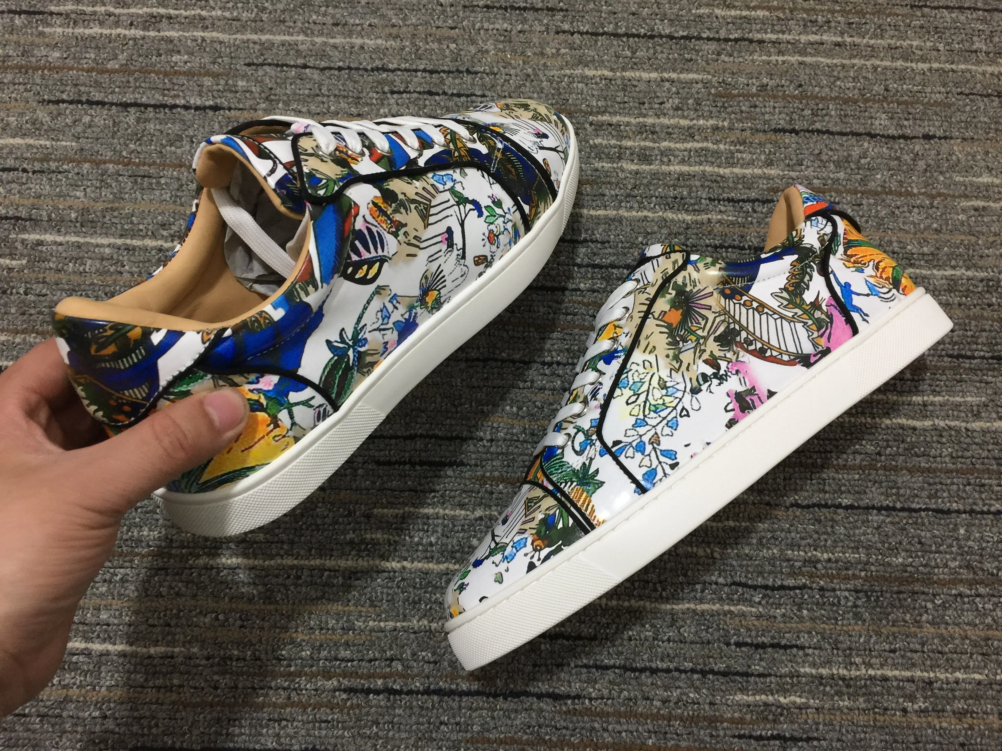 Men C*hristian L*ouboutin Low Top Sneaker WellDesigned 5147