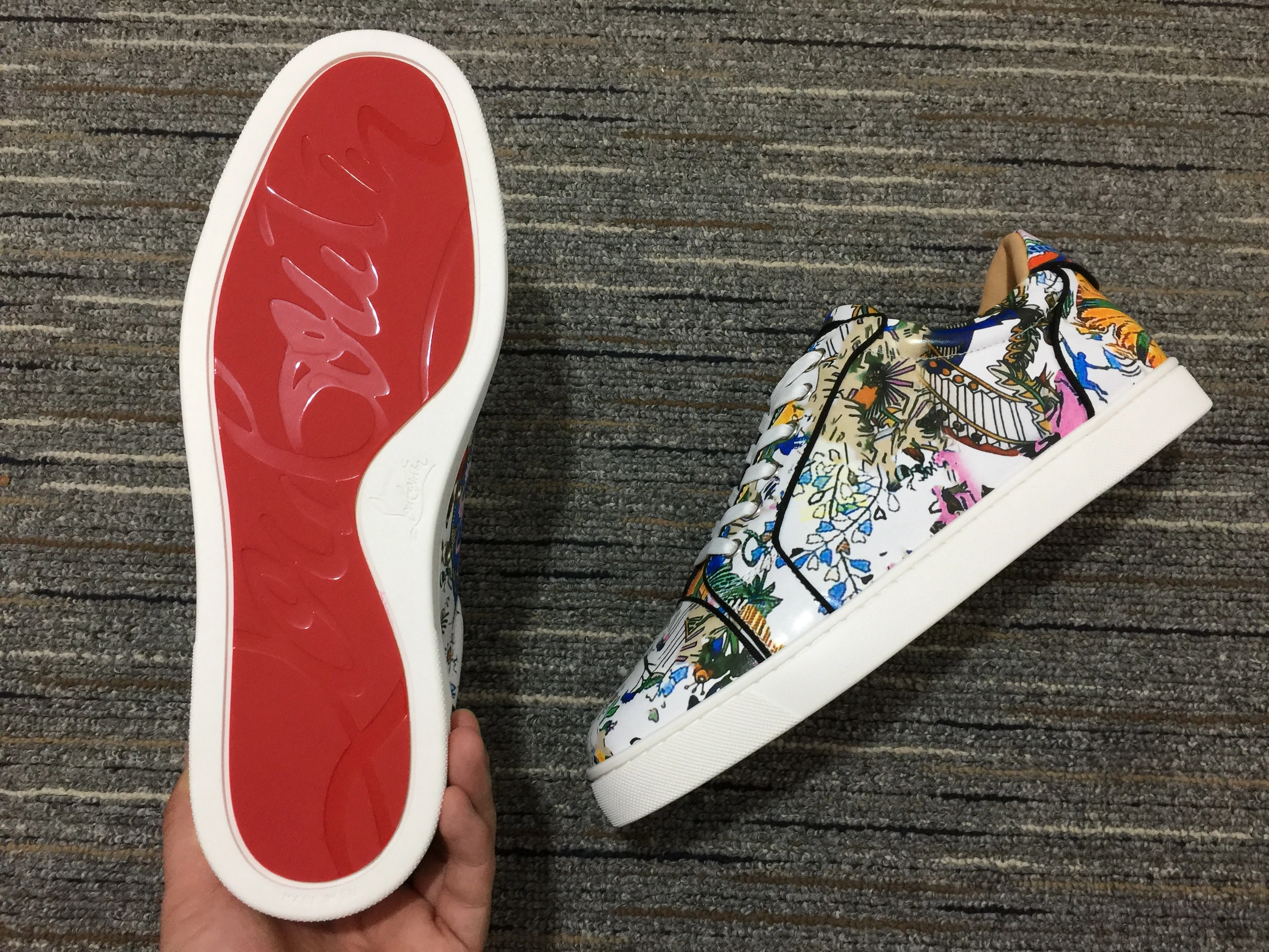 Men C*hristian L*ouboutin Low Top Sneaker WellDesigned 5147