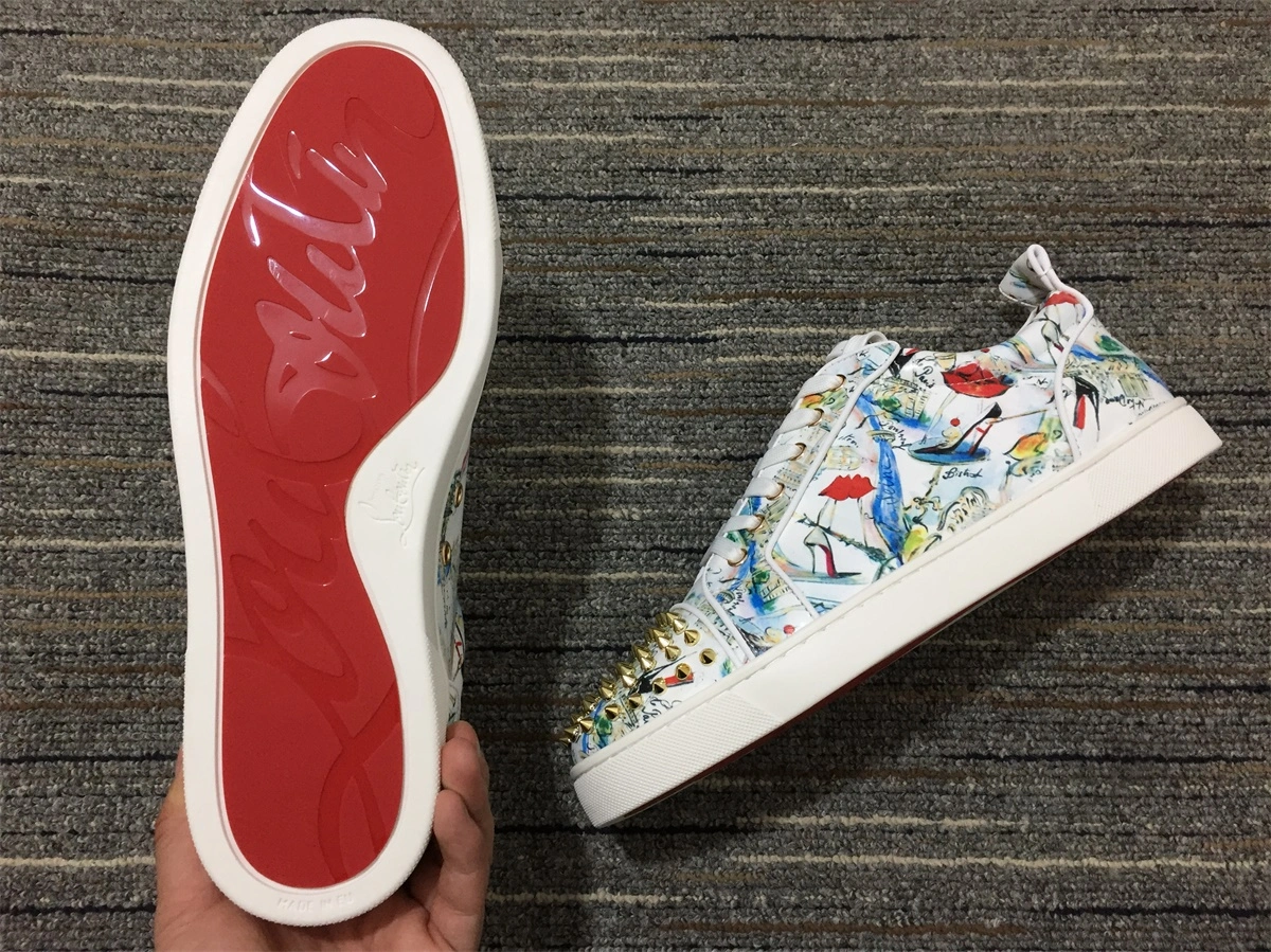 MoistureWicking Men C*hristian L*ouboutin Low Top Sneaker 5162