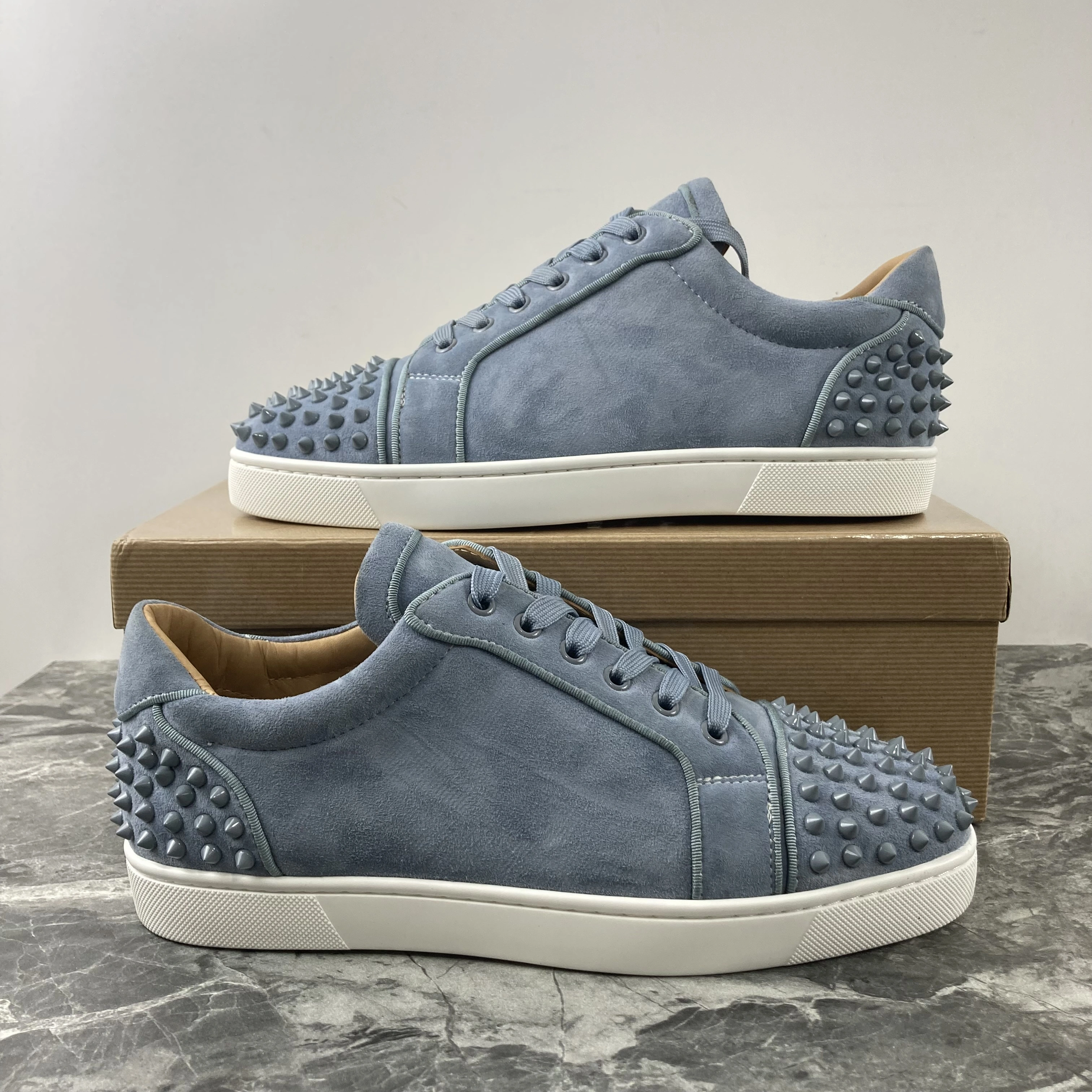 Men C*hristian L*ouboutin Low Top Sneakers 221018- StreetReady 5087