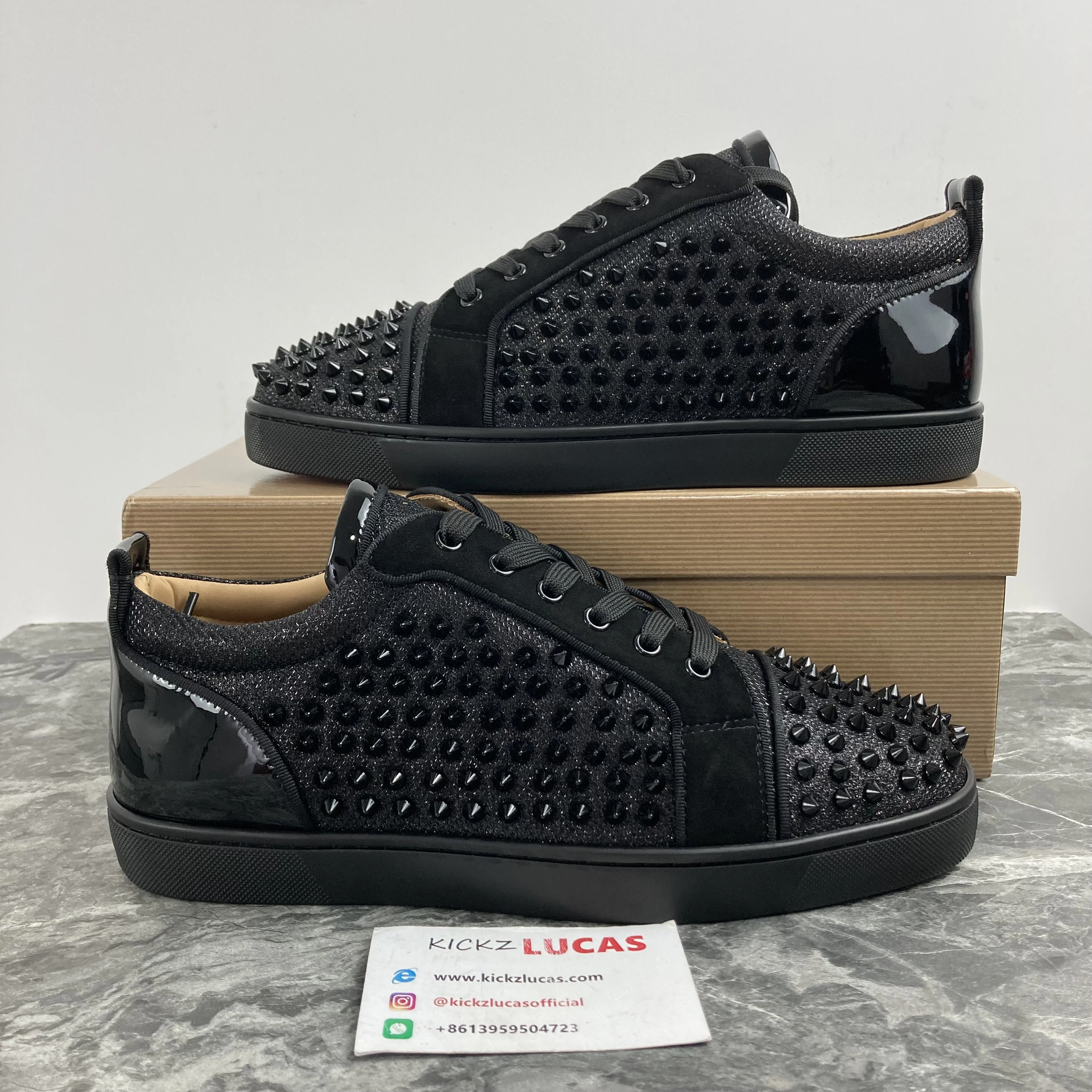 SmoothTexture Men C*hristian L*ouboutin Low Top Sneakers CL20230418- 5077