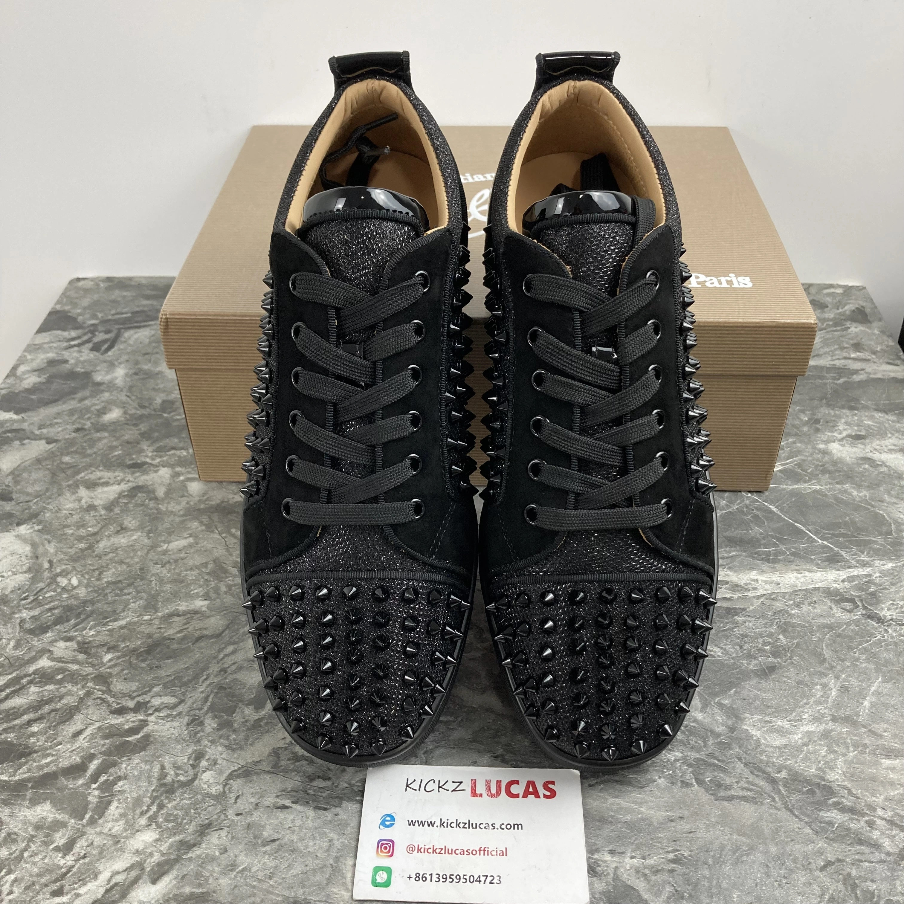 SmoothTexture Men C*hristian L*ouboutin Low Top Sneakers CL20230418- 5077