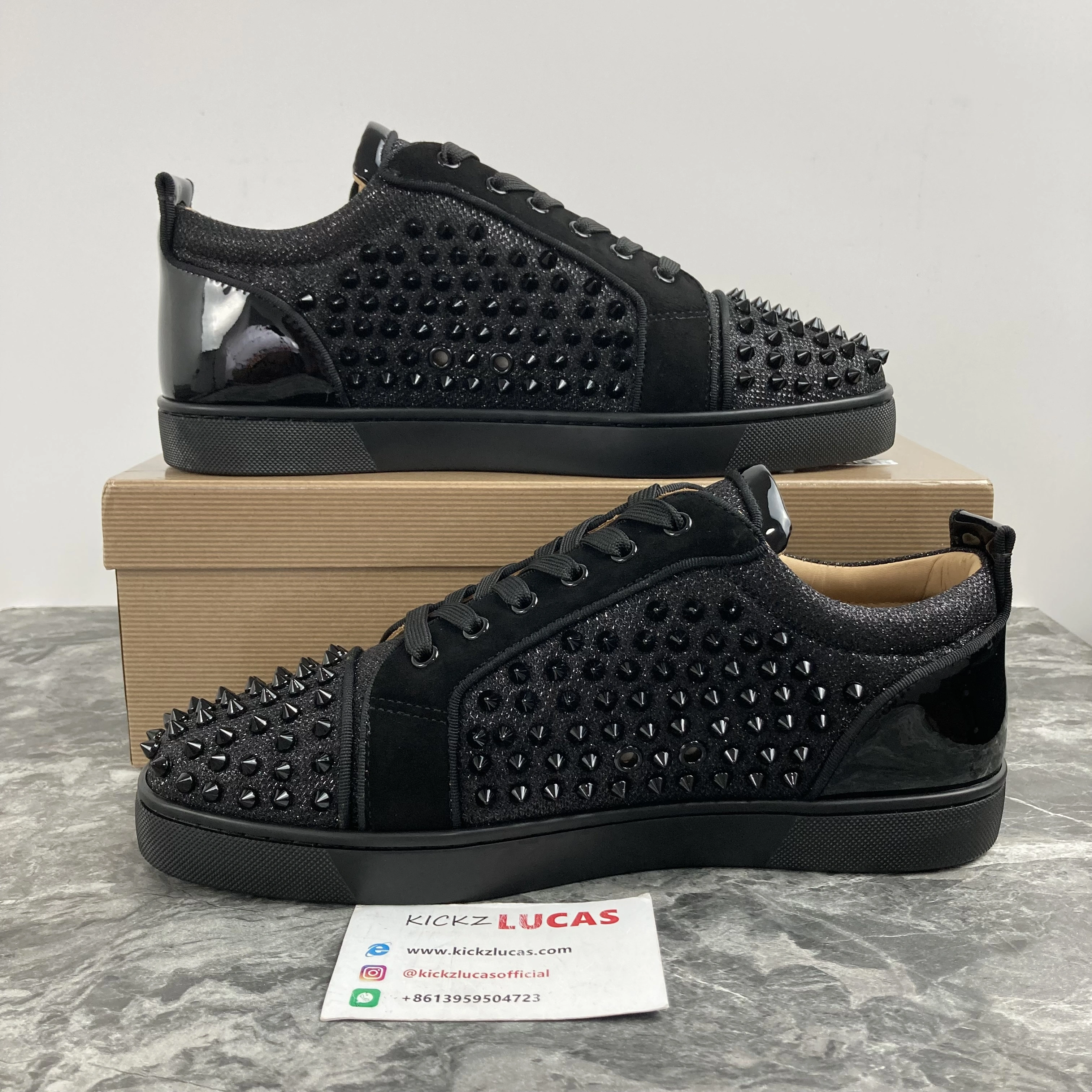 SmoothTexture Men C*hristian L*ouboutin Low Top Sneakers CL20230418- 5077