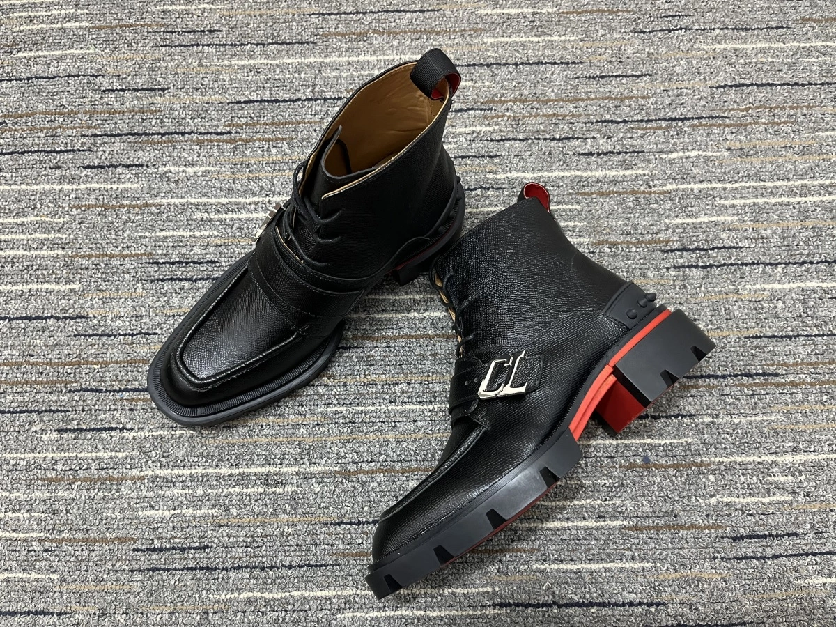 Classic Men C*hristian L*ouboutin Top Boots CL 20230818- 4883