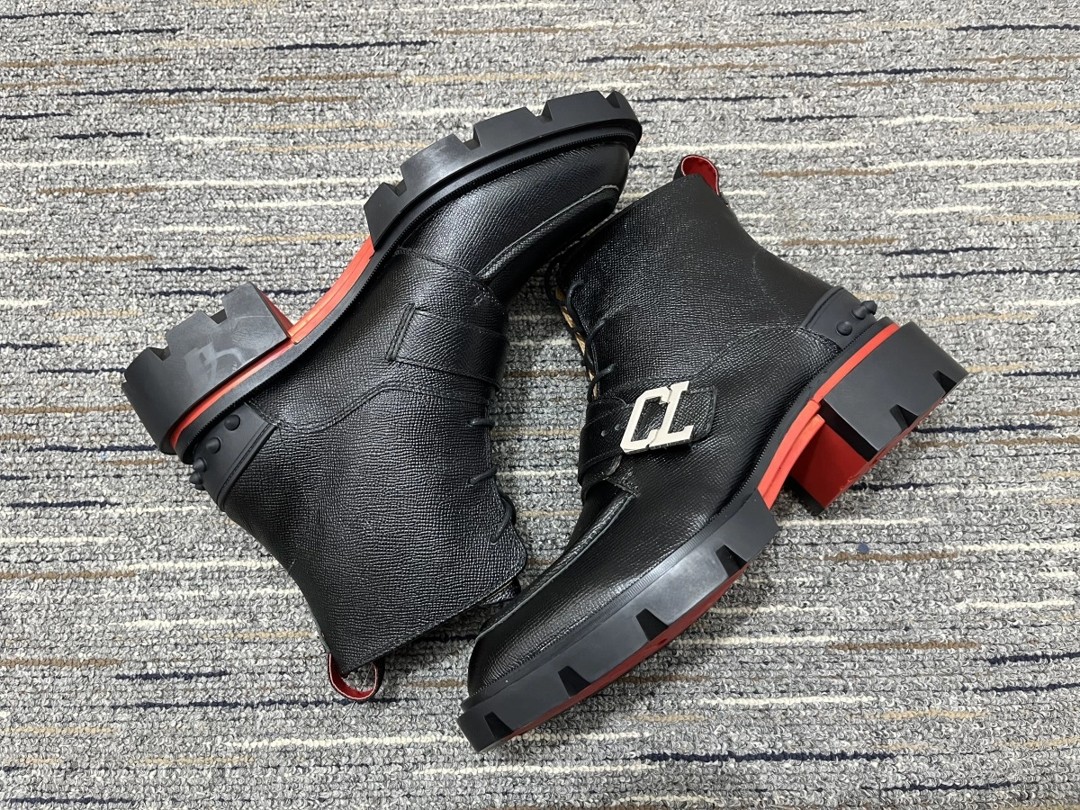 Classic Men C*hristian L*ouboutin Top Boots CL 20230818- 4883
