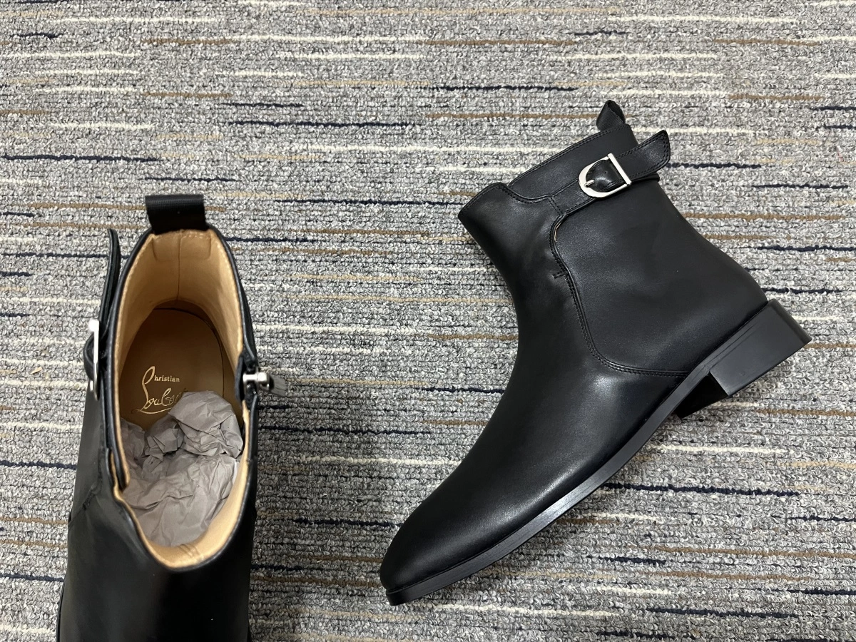 RelaxedFit Men C*hristian L*ouboutin Top Boots CL 20230819- 4832