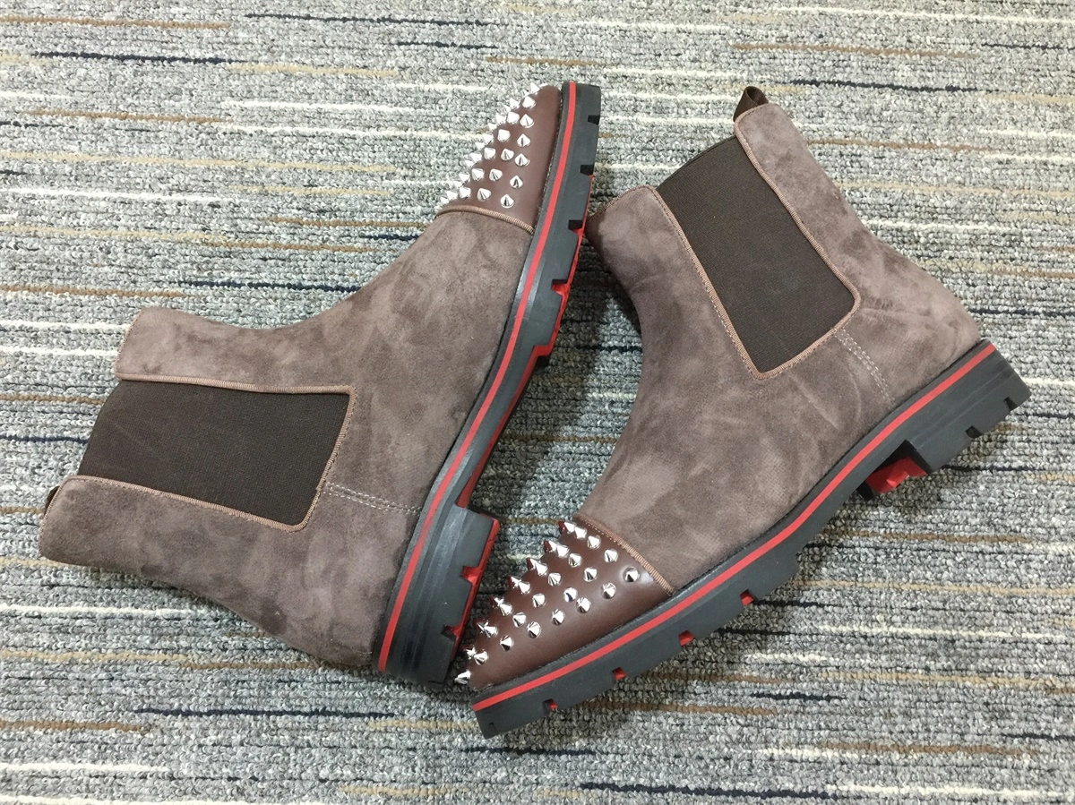 Men C*hristian L*ouboutin Top Boots EasyCare 5168
