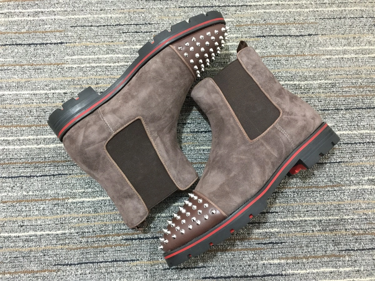 Men C*hristian L*ouboutin Top Boots EasyCare 5168