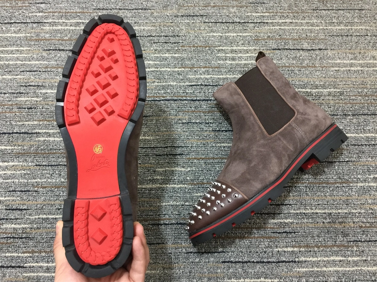 Men C*hristian L*ouboutin Top Boots EasyCare 5168
