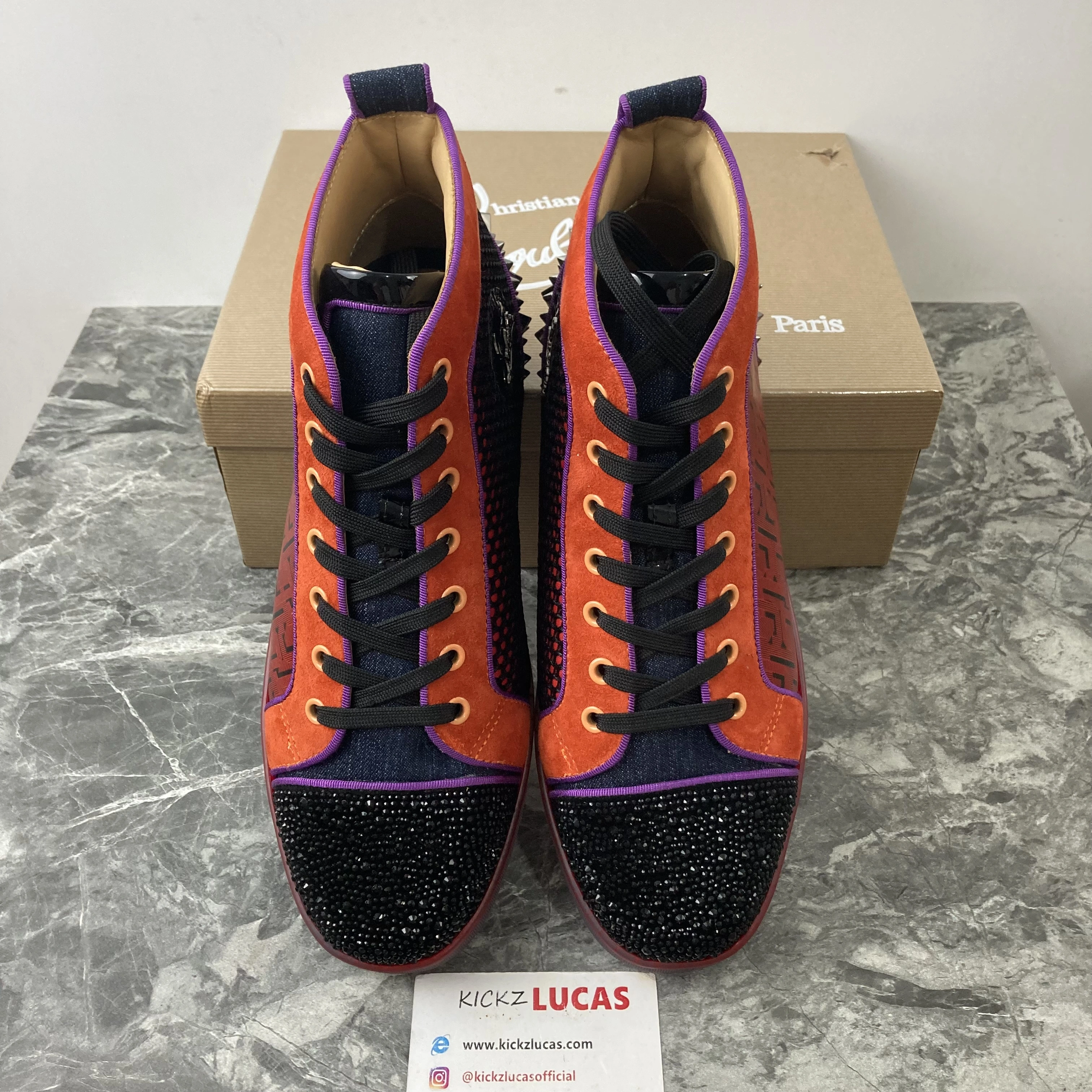 WeatherProof Men C*hristian L*ouboutin Top Sneakers High CL 5086