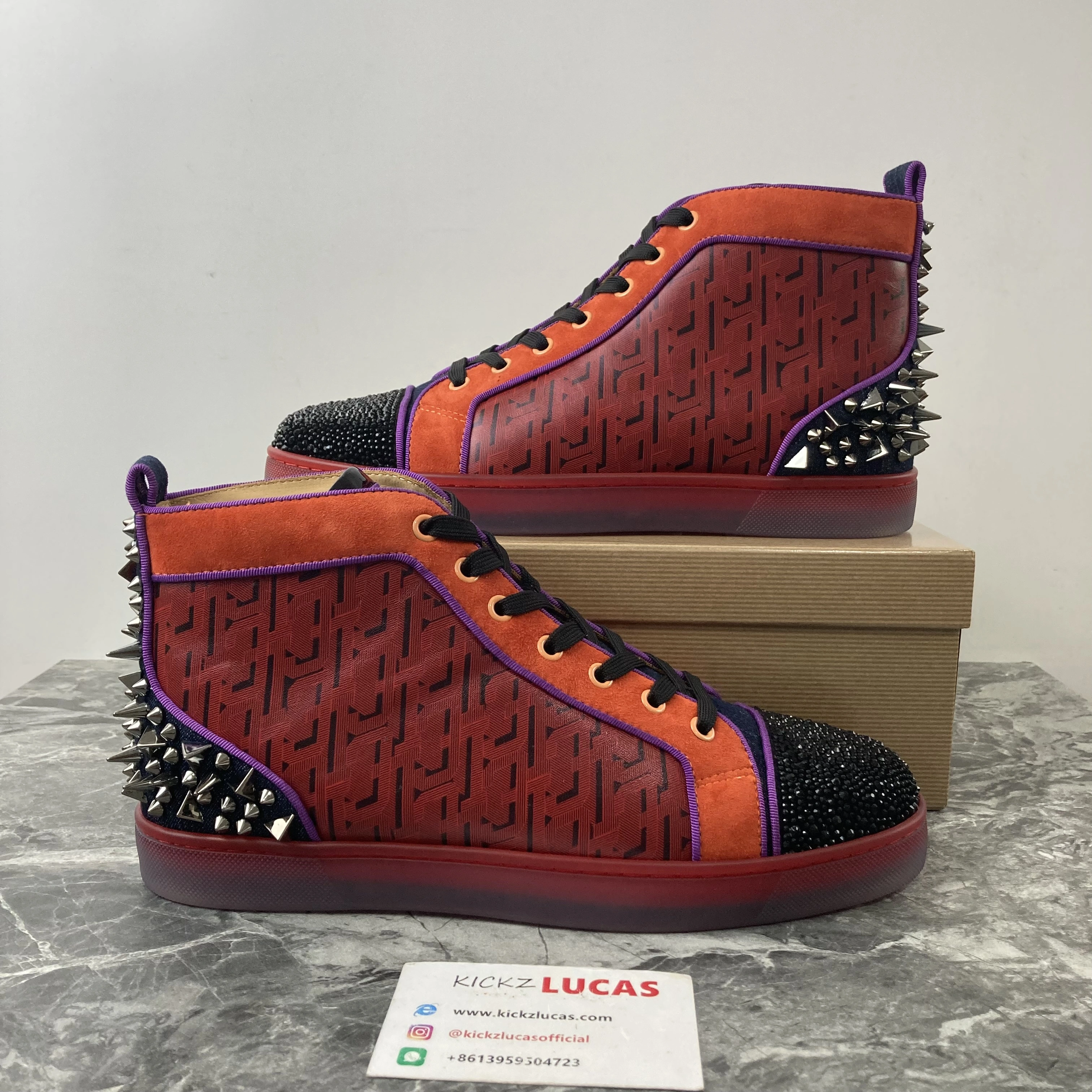 WeatherProof Men C*hristian L*ouboutin Top Sneakers High CL 5086