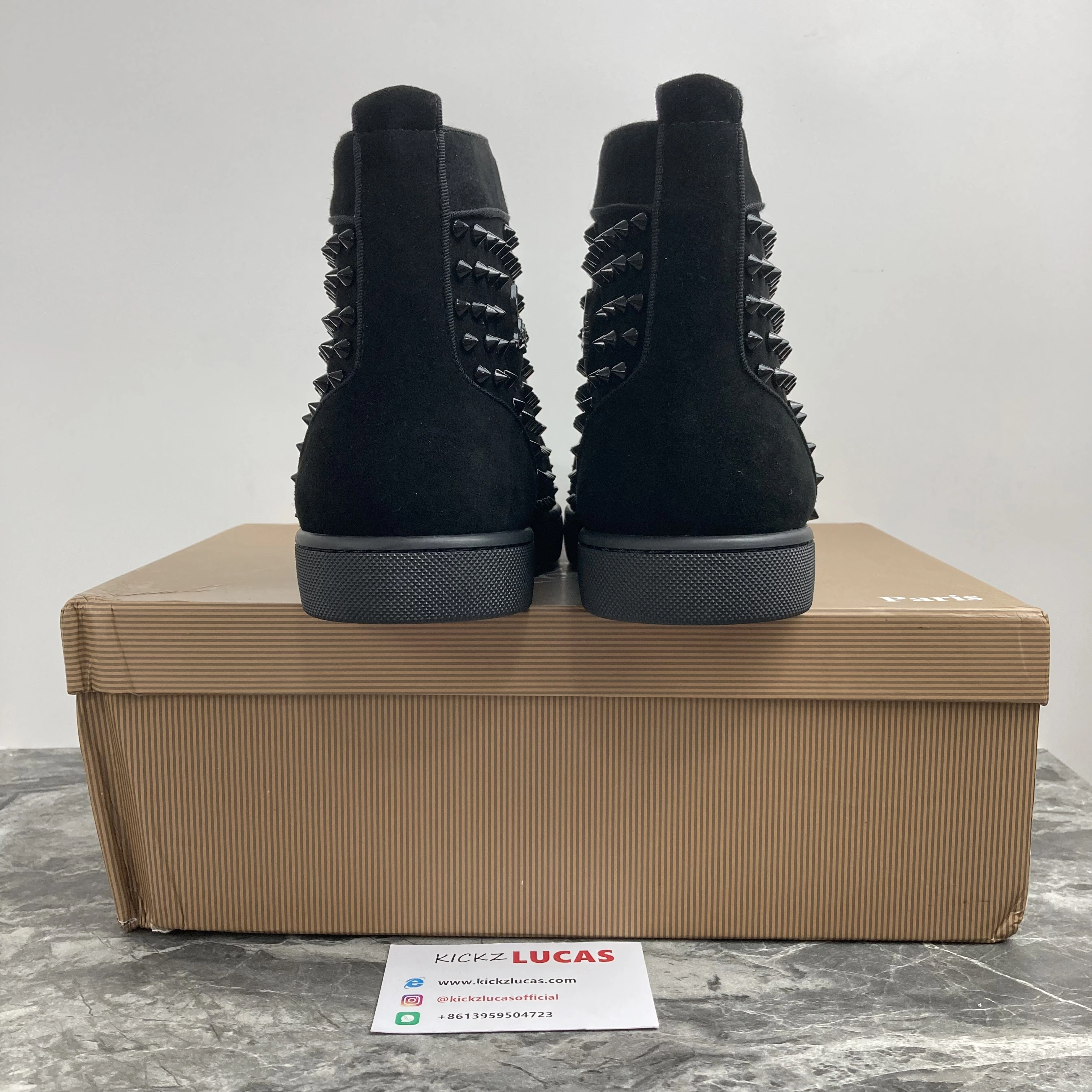Men C*hristian L*ouboutin Top Sneakers High CL230325- Contemporary 5083