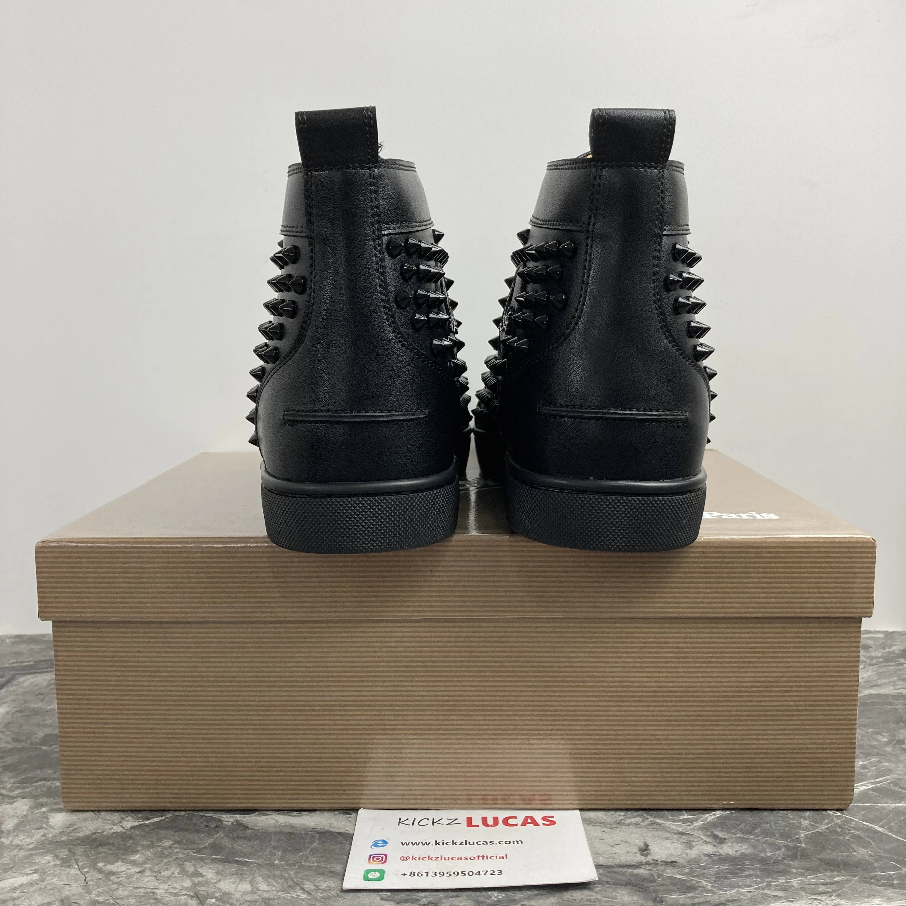 Modern Men C*hristian L*ouboutin Top Sneakers High CL230412- 5079