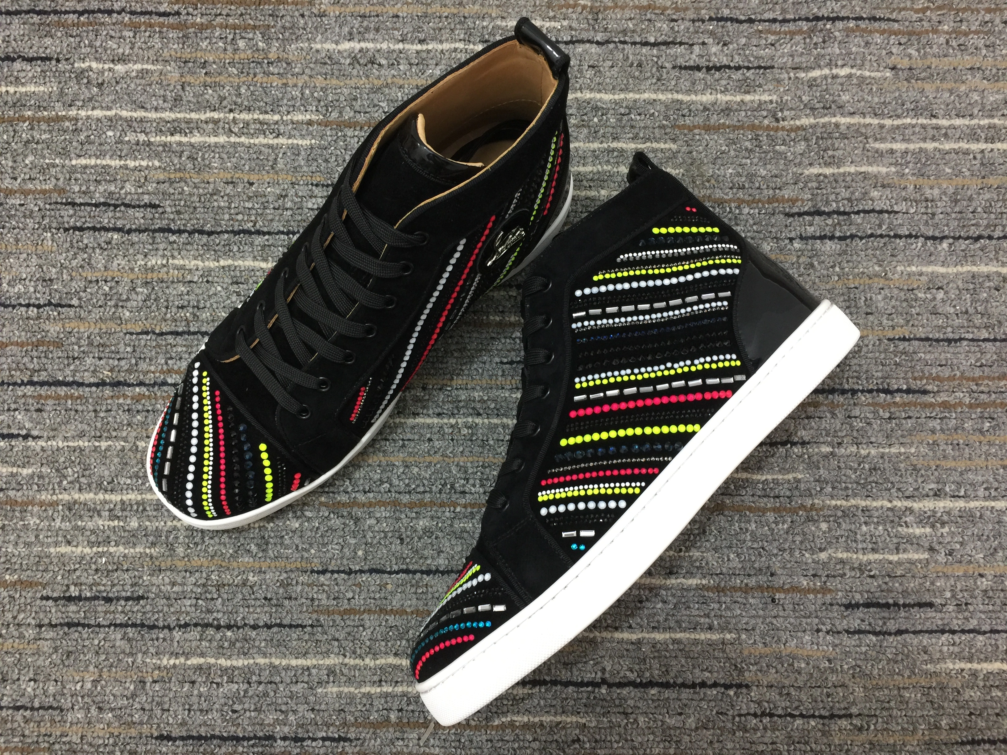 Men C*hristian L*ouboutin Top Sneakers Breathable 5098