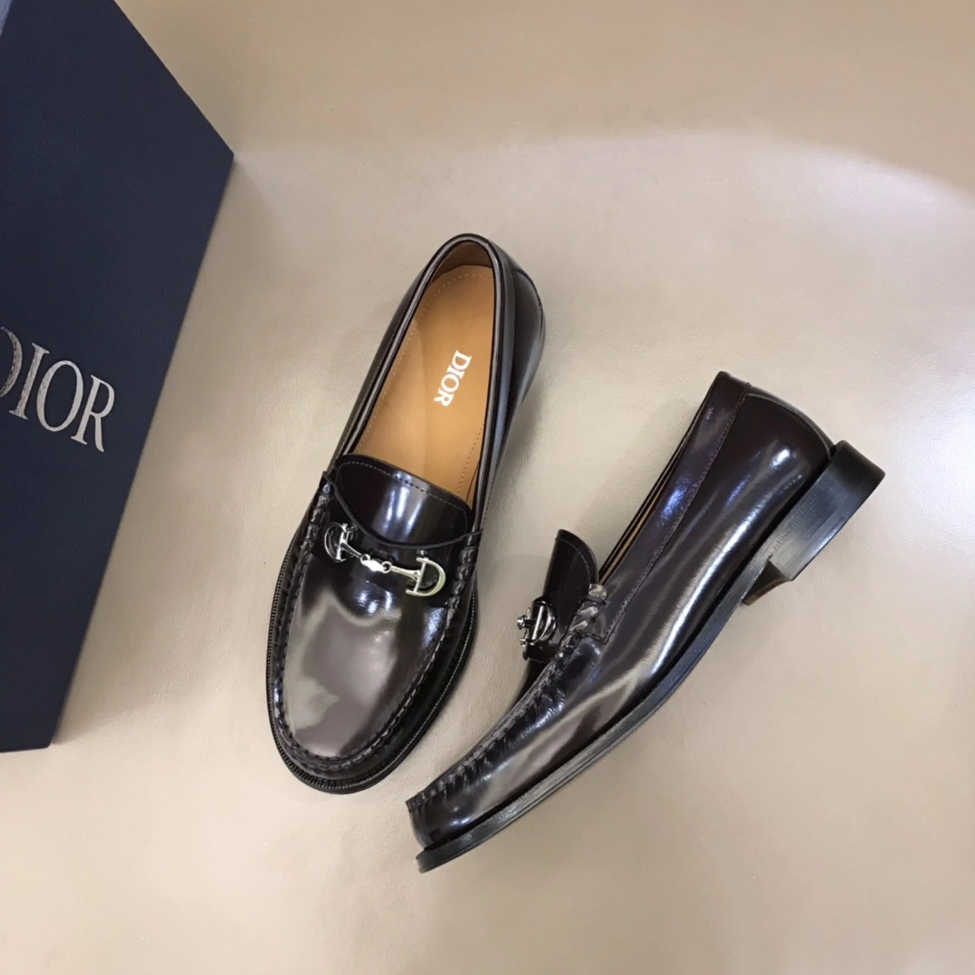 WaterResistant Men D*ior Top Loafer CP 20230613- 6614