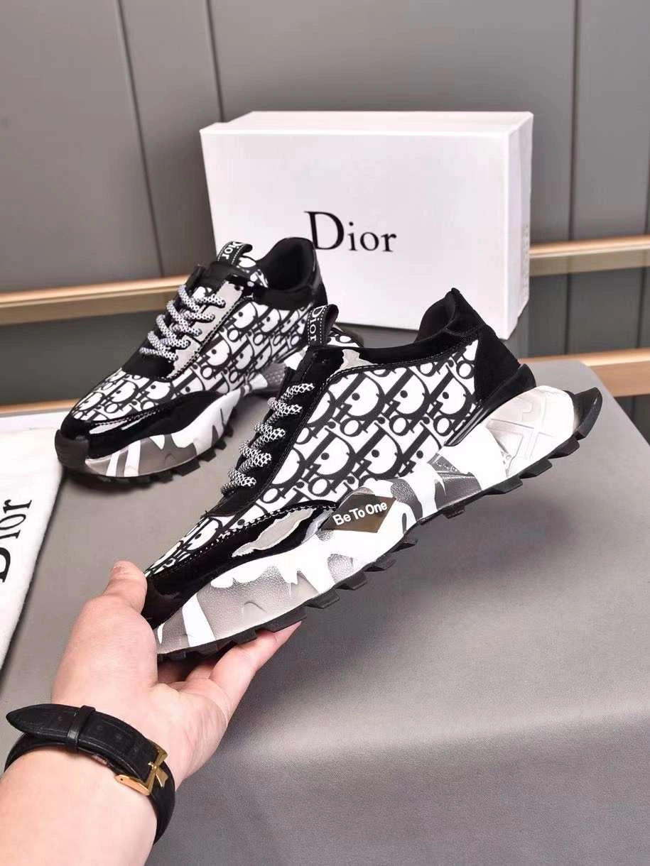 Cozy Men D*ior Top Sneaker 5829