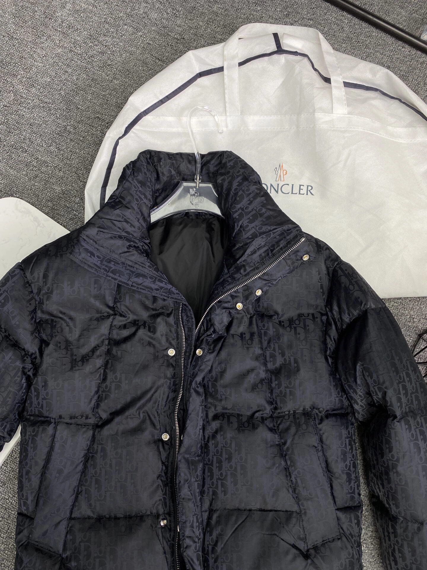 WellDesigned Men D*ior Top down coat hzz 20240713- 13126
