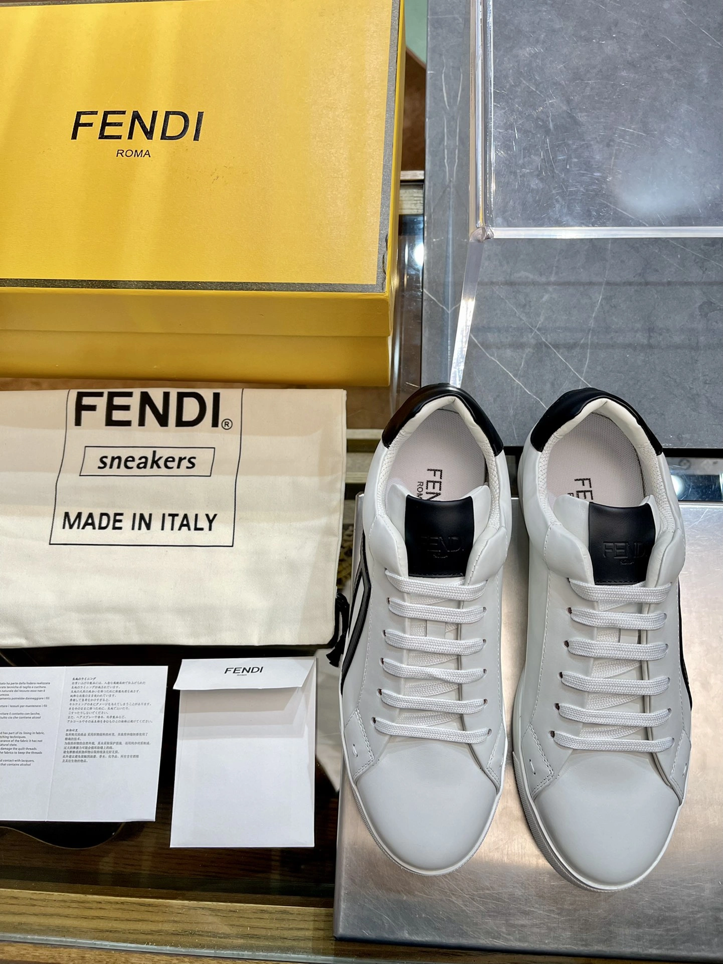 Resilient Men F*endi Top sneaker Low RR20231025- 6922