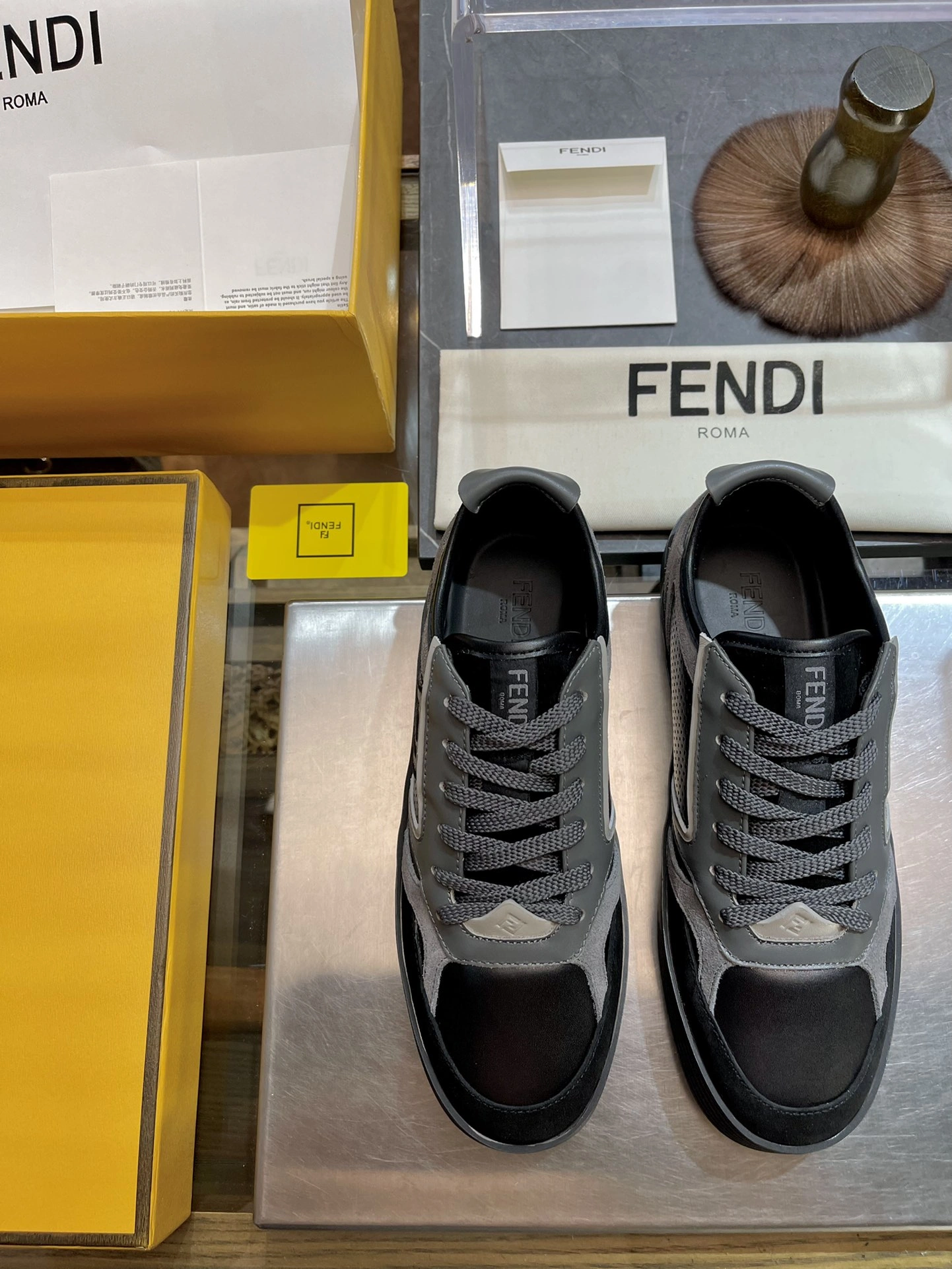 EyeCatching Men F*endi Top sneaker Low RR20231025- 6933