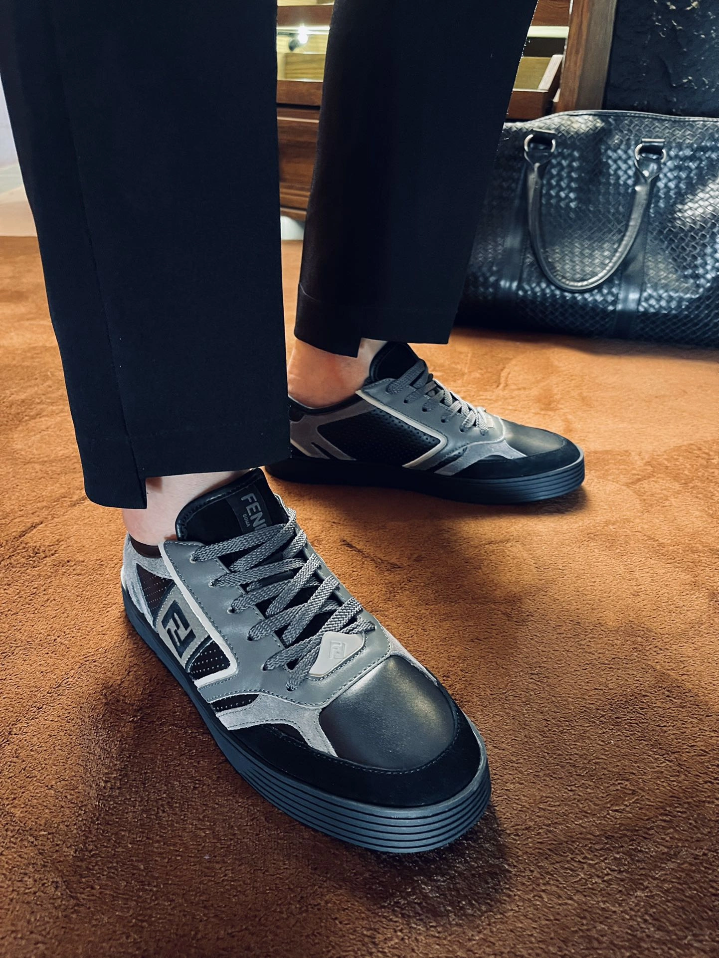EyeCatching Men F*endi Top sneaker Low RR20231025- 6933
