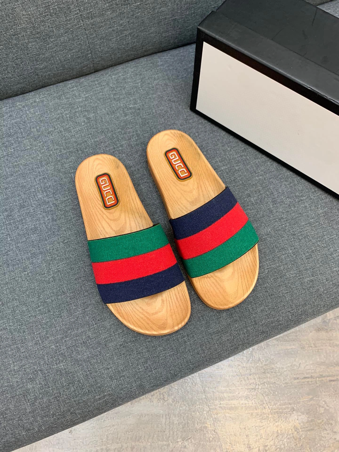 Timeless Men G*cci Sandals Top Version 3596