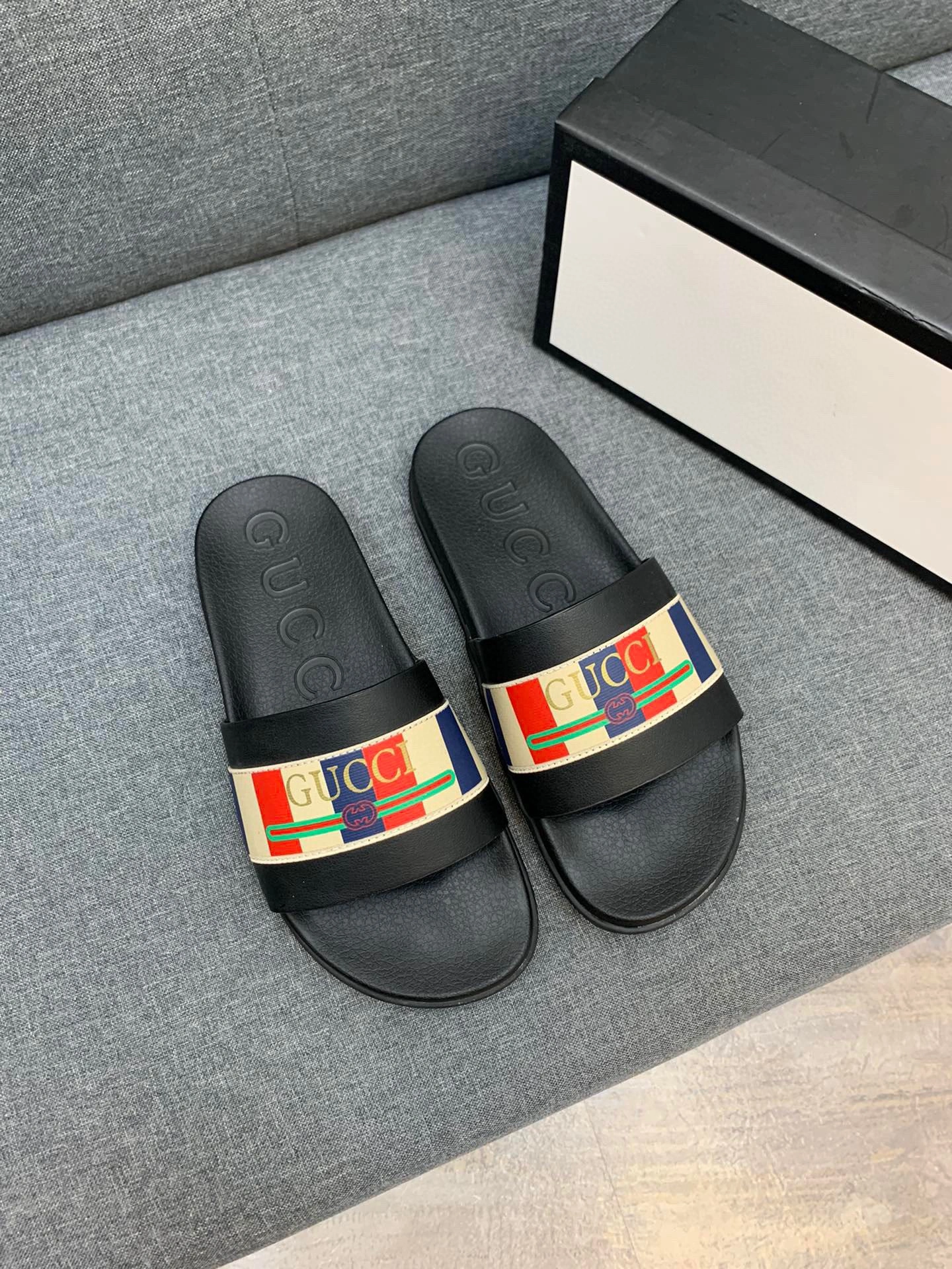 Timeless Men G*cci Sandals Top Version 3596