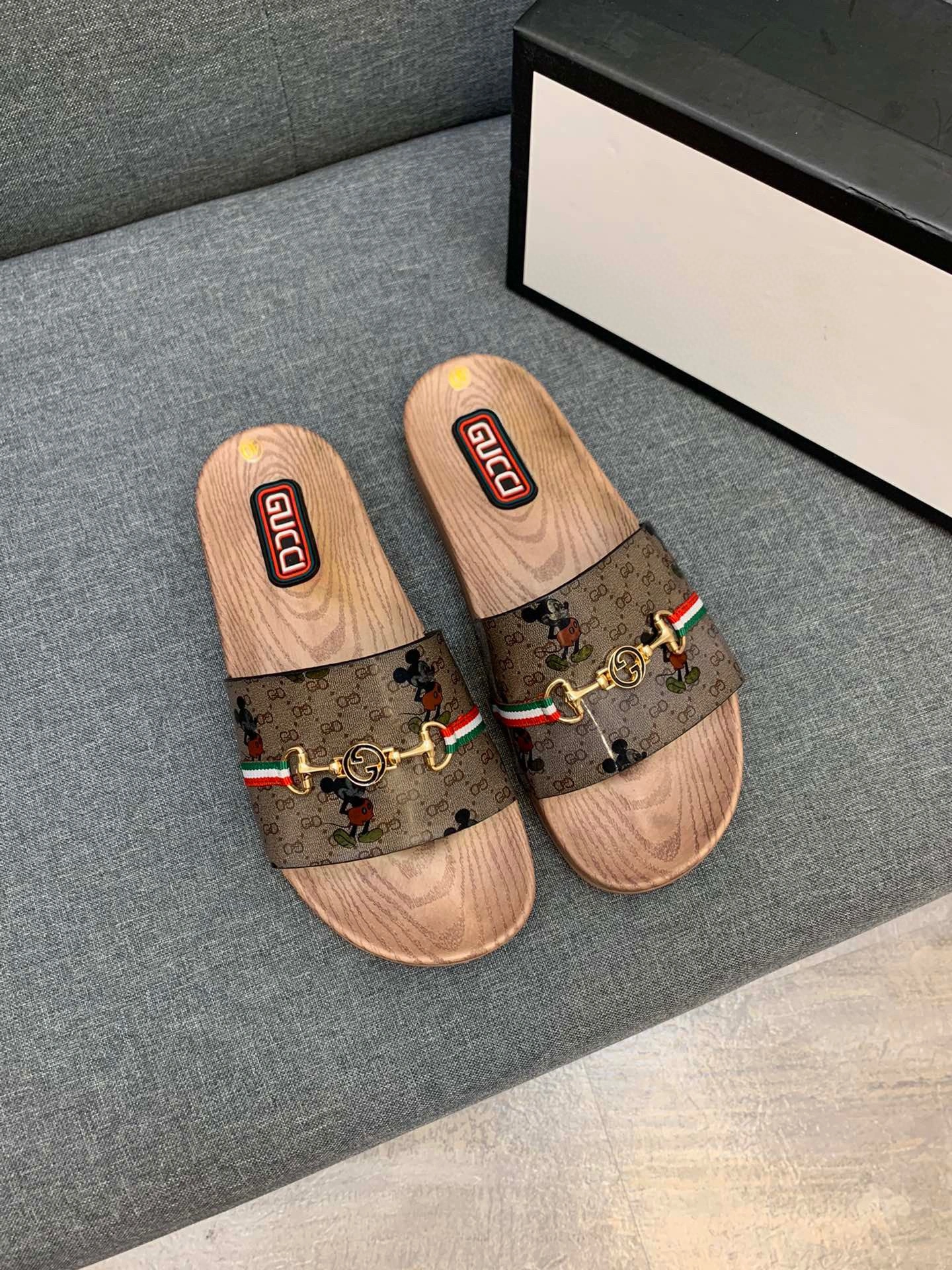 Timeless Men G*cci Sandals Top Version 3596