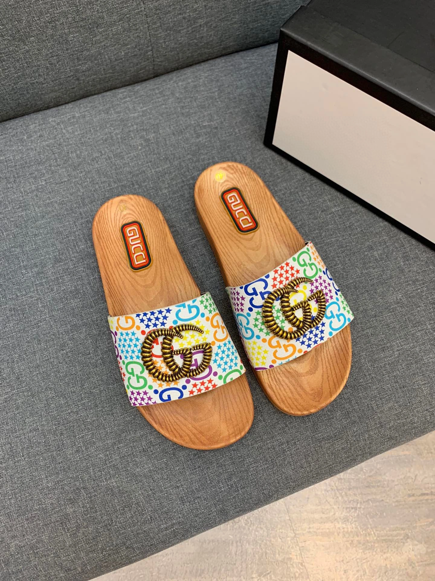 Timeless Men G*cci Sandals Top Version 3596
