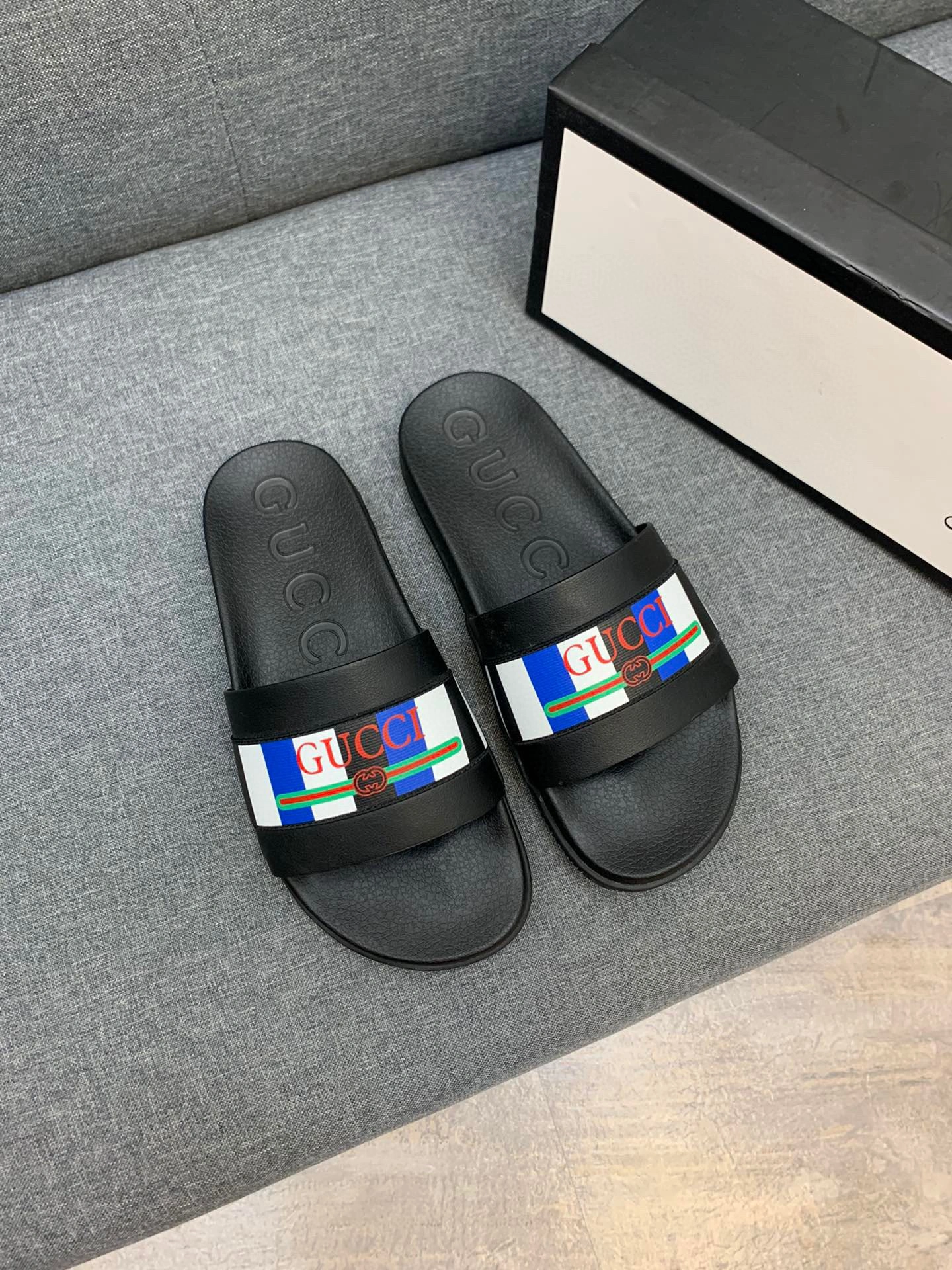 Timeless Men G*cci Sandals Top Version 3596