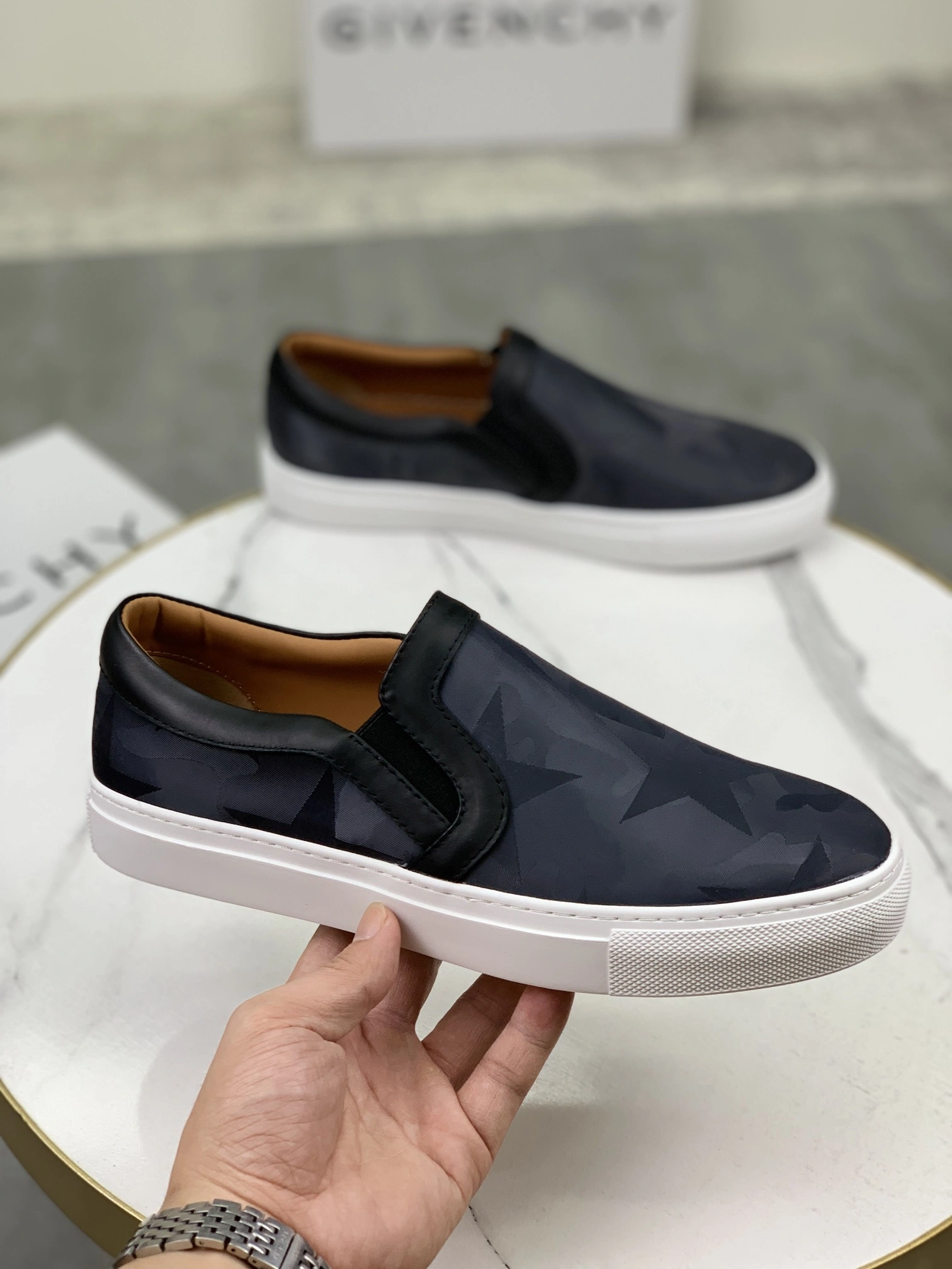 Men Givenchy Top Loafer Shoe CP 20230608- SmoothTexture 7467