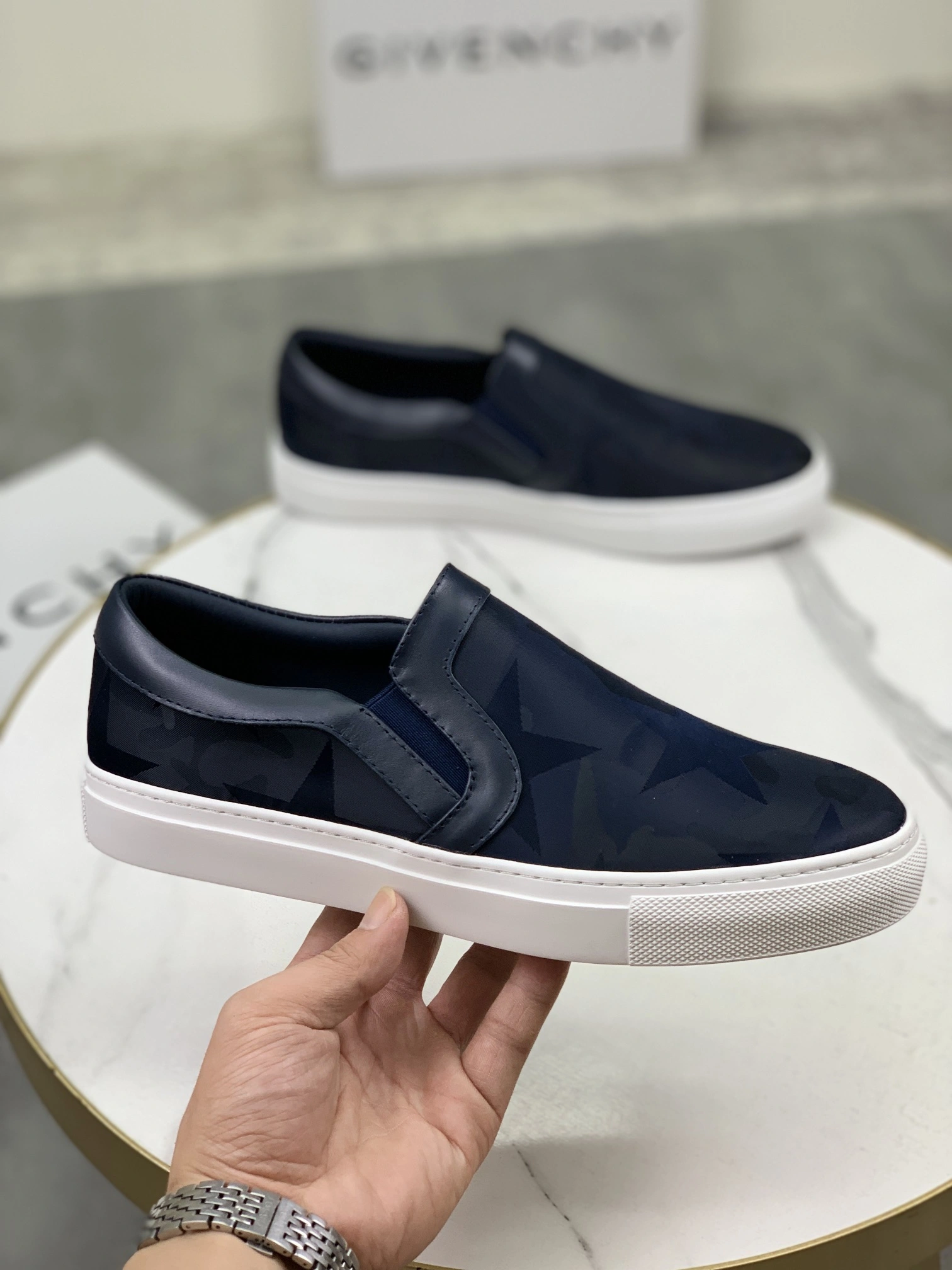 Men Givenchy Top Loafer Shoe CP 20230608- Refined 7466