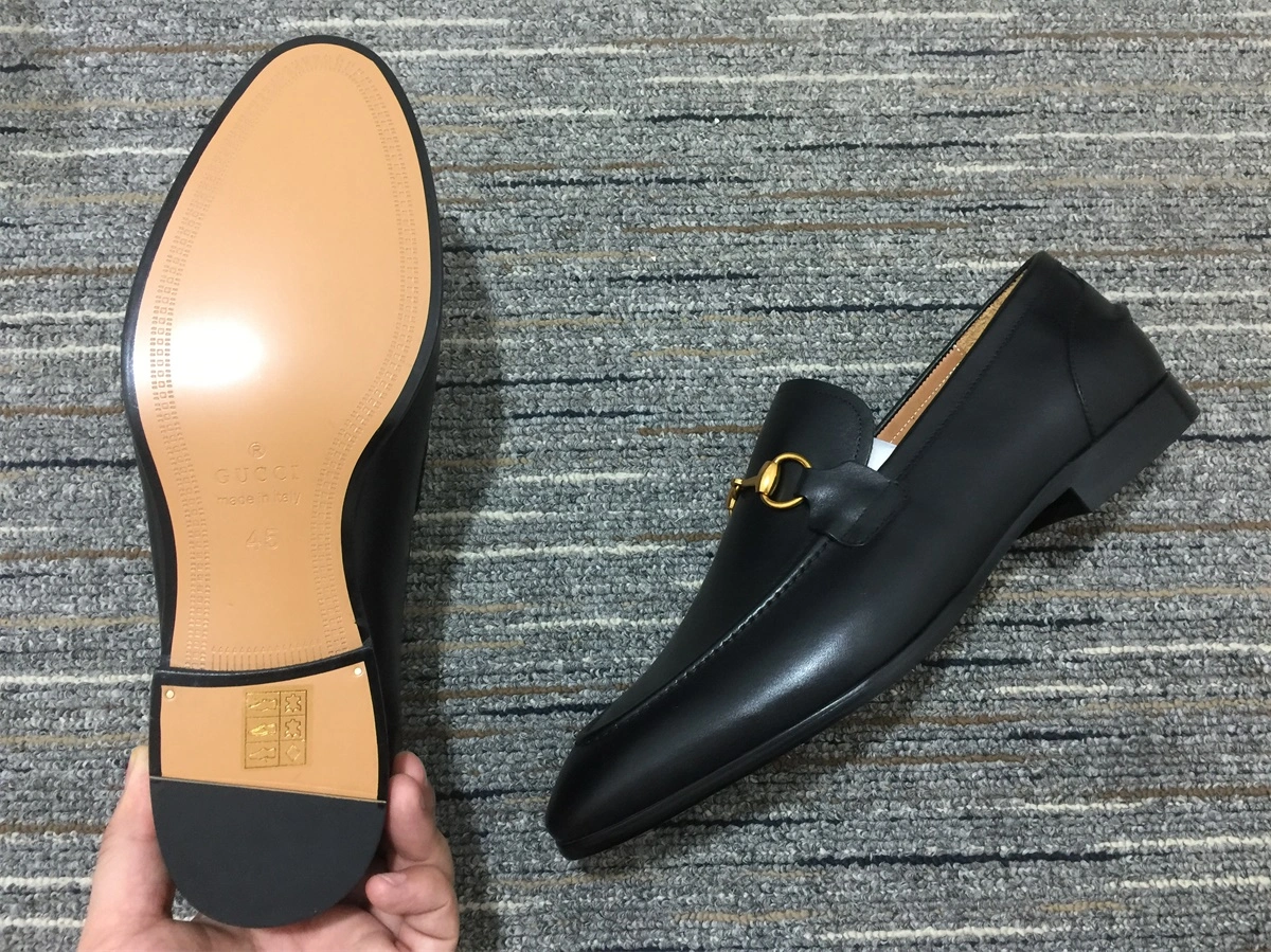 Men G*ucci Loafer Top Sneaker SmoothTexture 3535