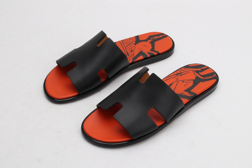 Colorful Men H*ermes Top Sandals 6885