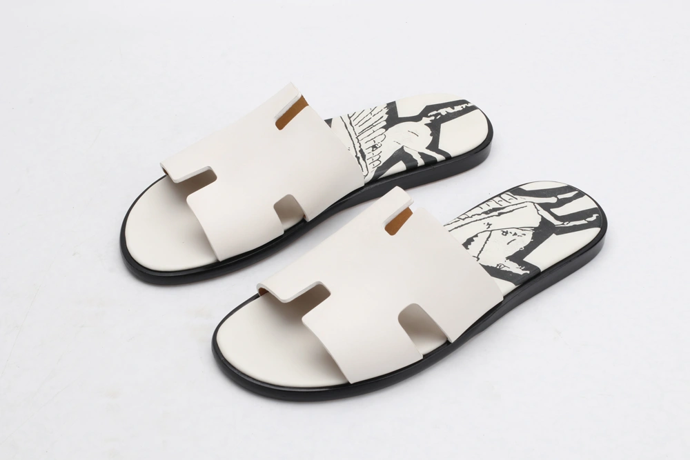 RelaxedFit Men H*ermes Top Sandals 6883