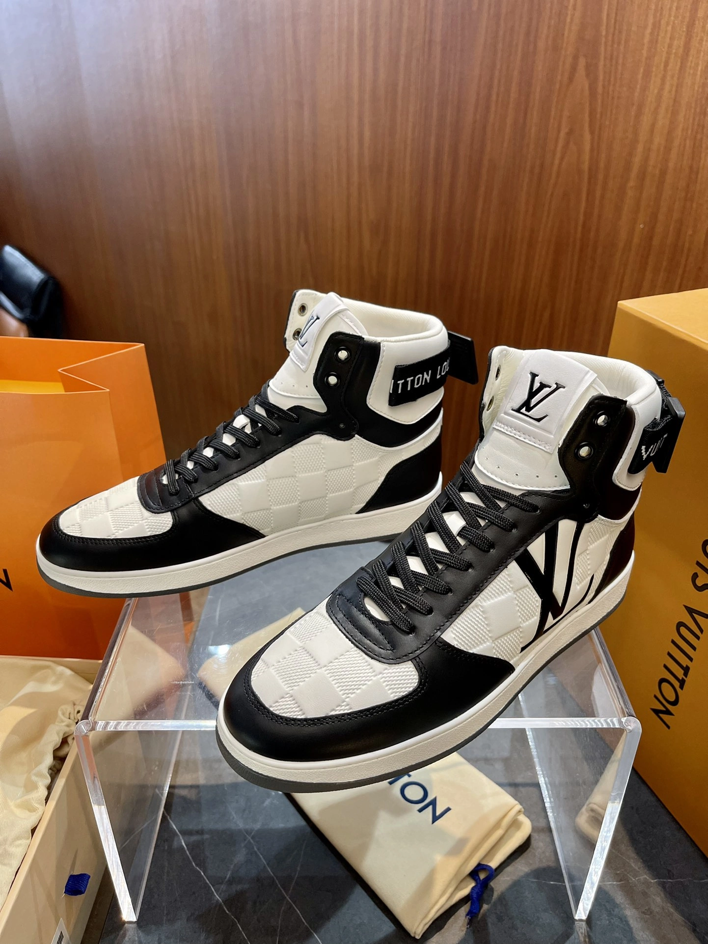 Men L*ouis V*uitton Top Sneaker High RR20231221- Vibrant 3871