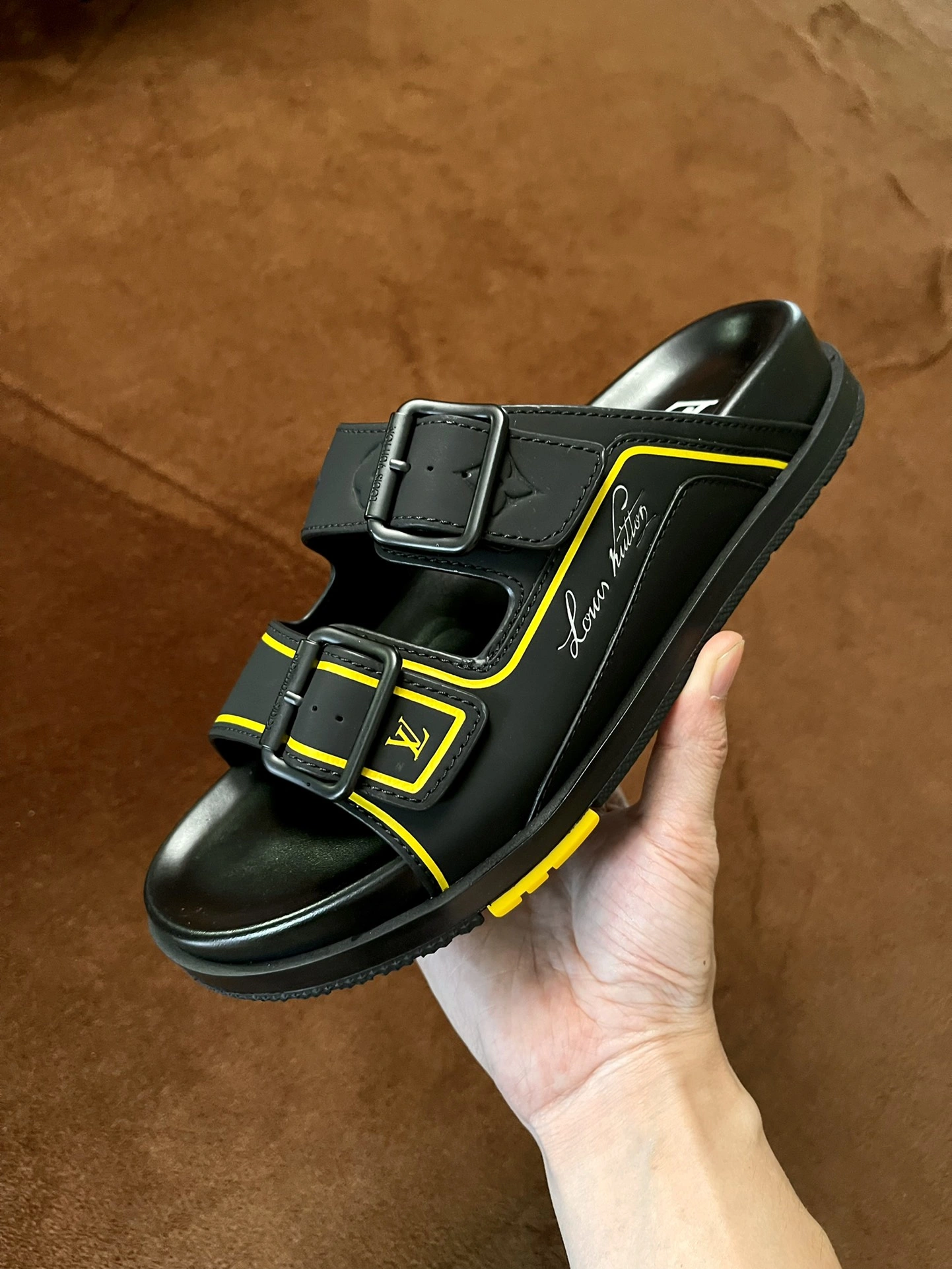 Affordable Men L*ouis V*uitton Top Sneaker Slippers RR230406- 4018