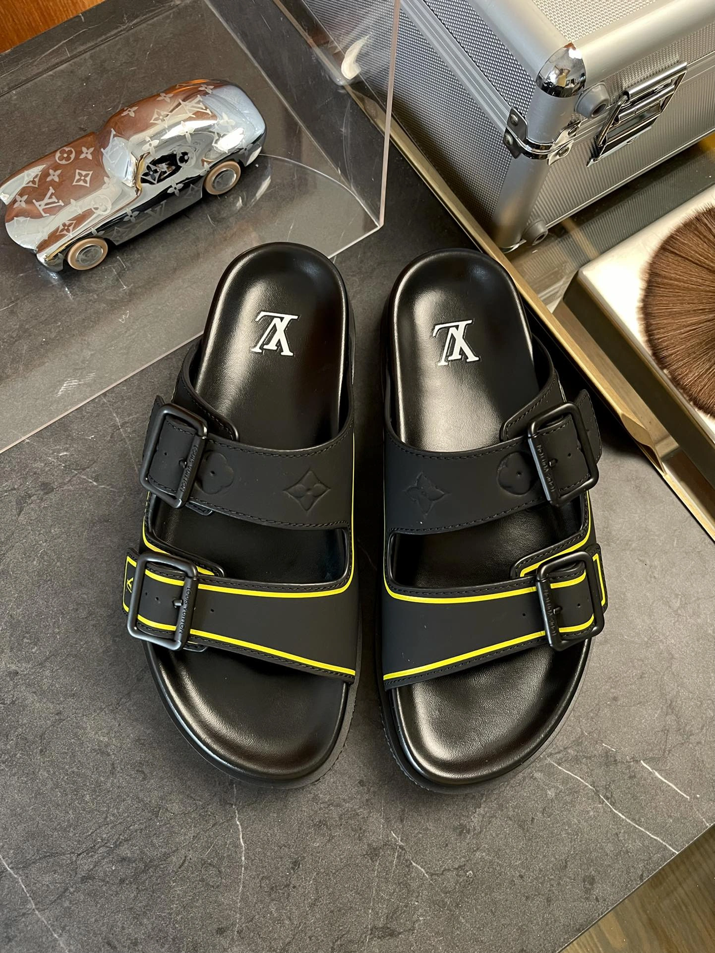 Affordable Men L*ouis V*uitton Top Sneaker Slippers RR230406- 4018