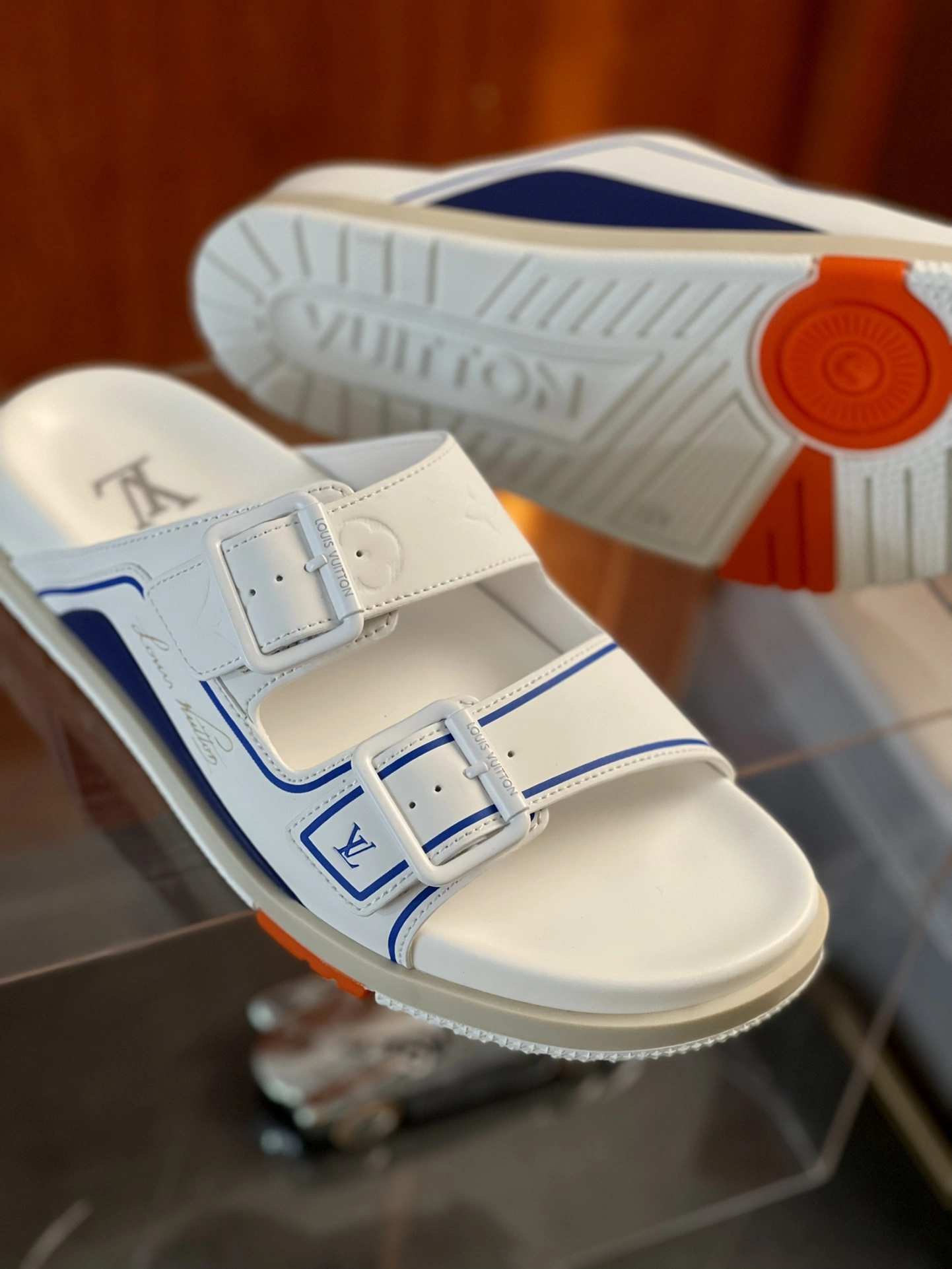 Youthful Men L*ouis V*uitton Top Sneaker Slippers RR230406- 4016