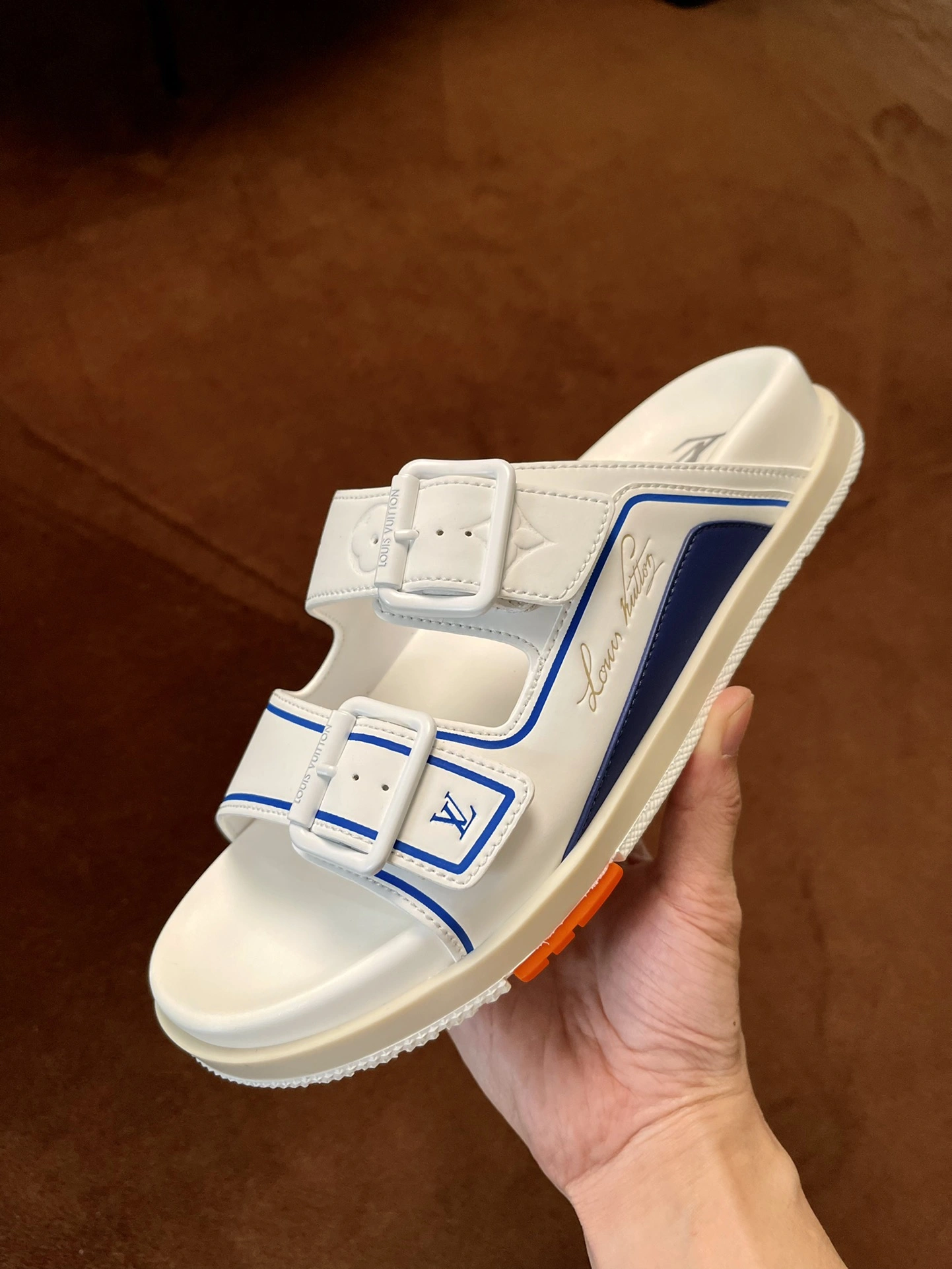 Youthful Men L*ouis V*uitton Top Sneaker Slippers RR230406- 4016