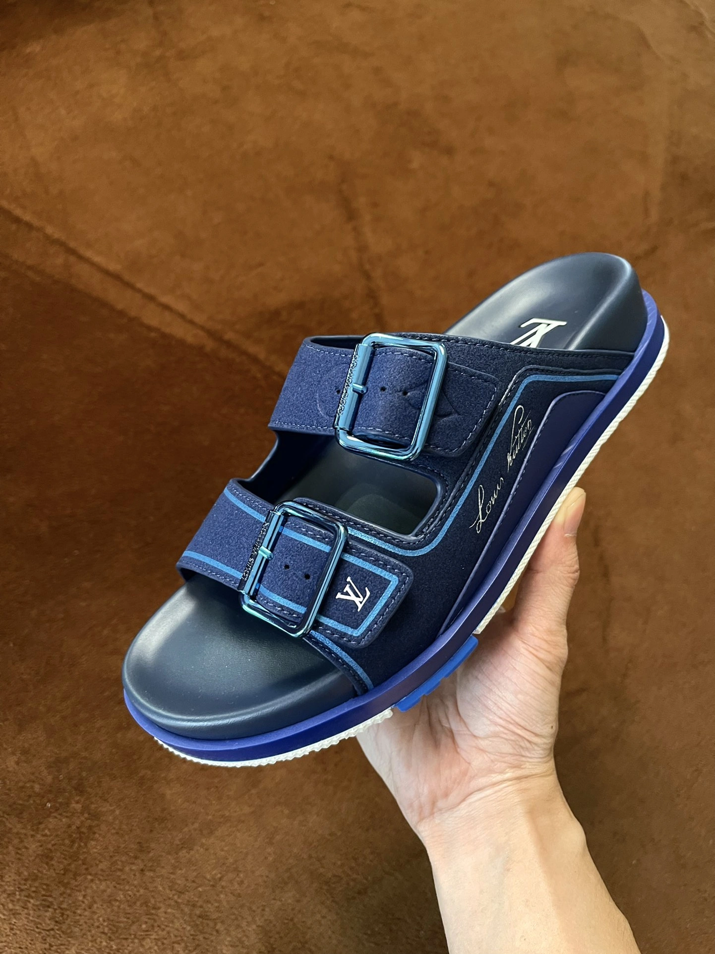 EasyCare Men L*ouis V*uitton Top Sneaker Slippers RR230406- 4015