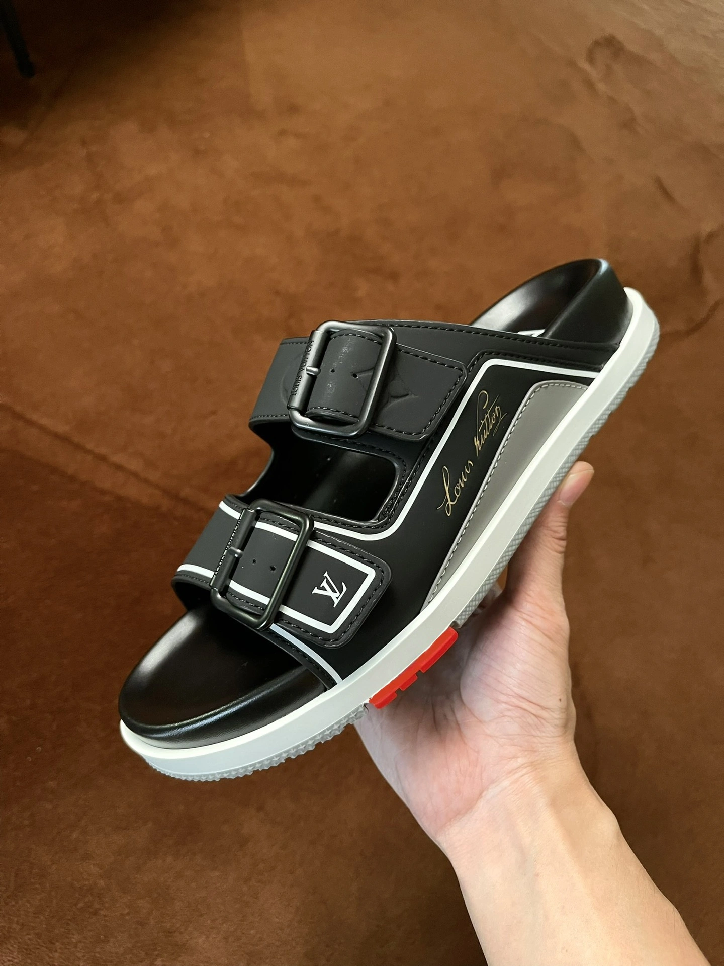 Men L*ouis V*uitton Top Sneaker Slippers RR230406- Refined 4013