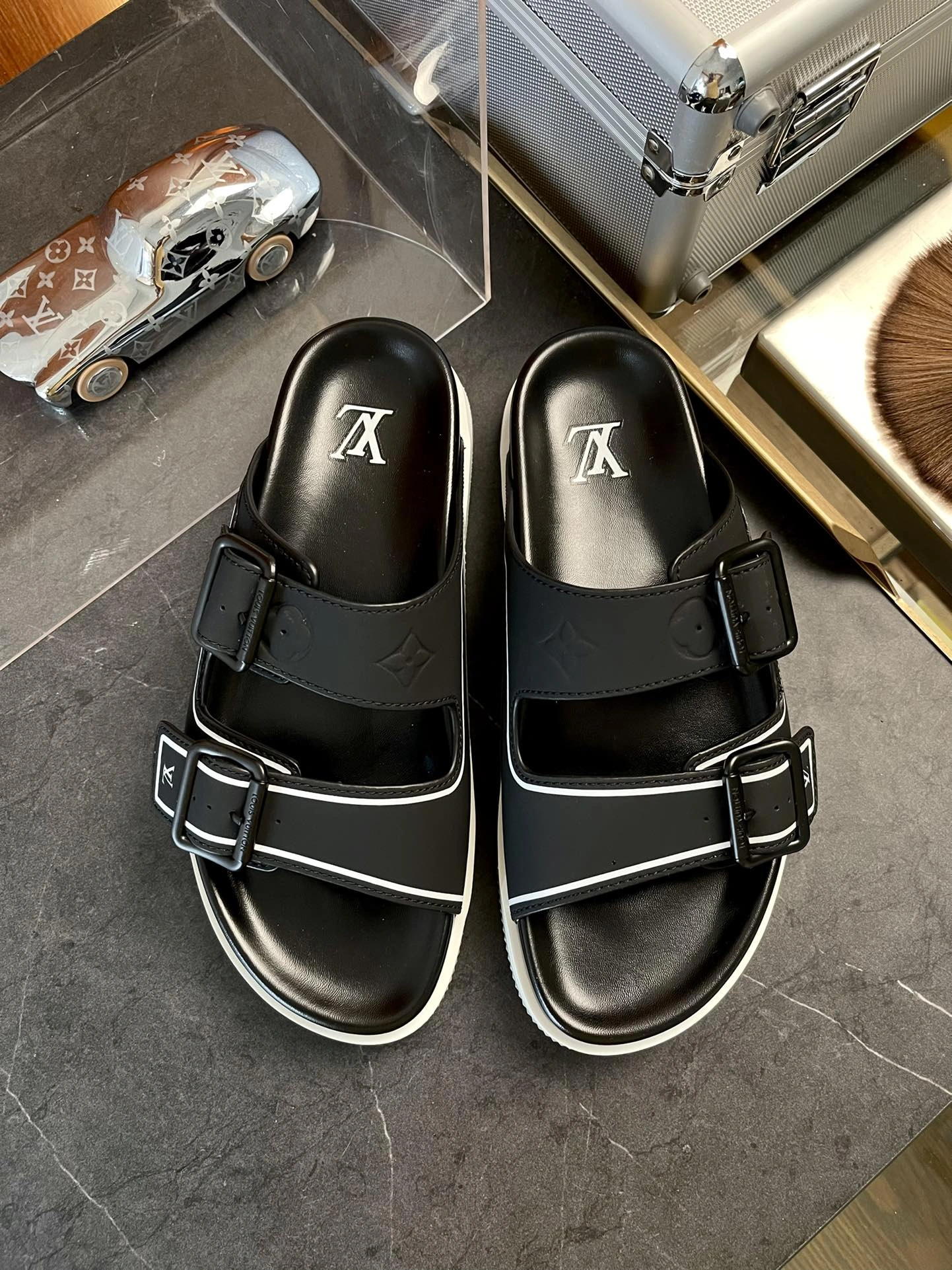 Men L*ouis V*uitton Top Sneaker Slippers RR230406- Refined 4013